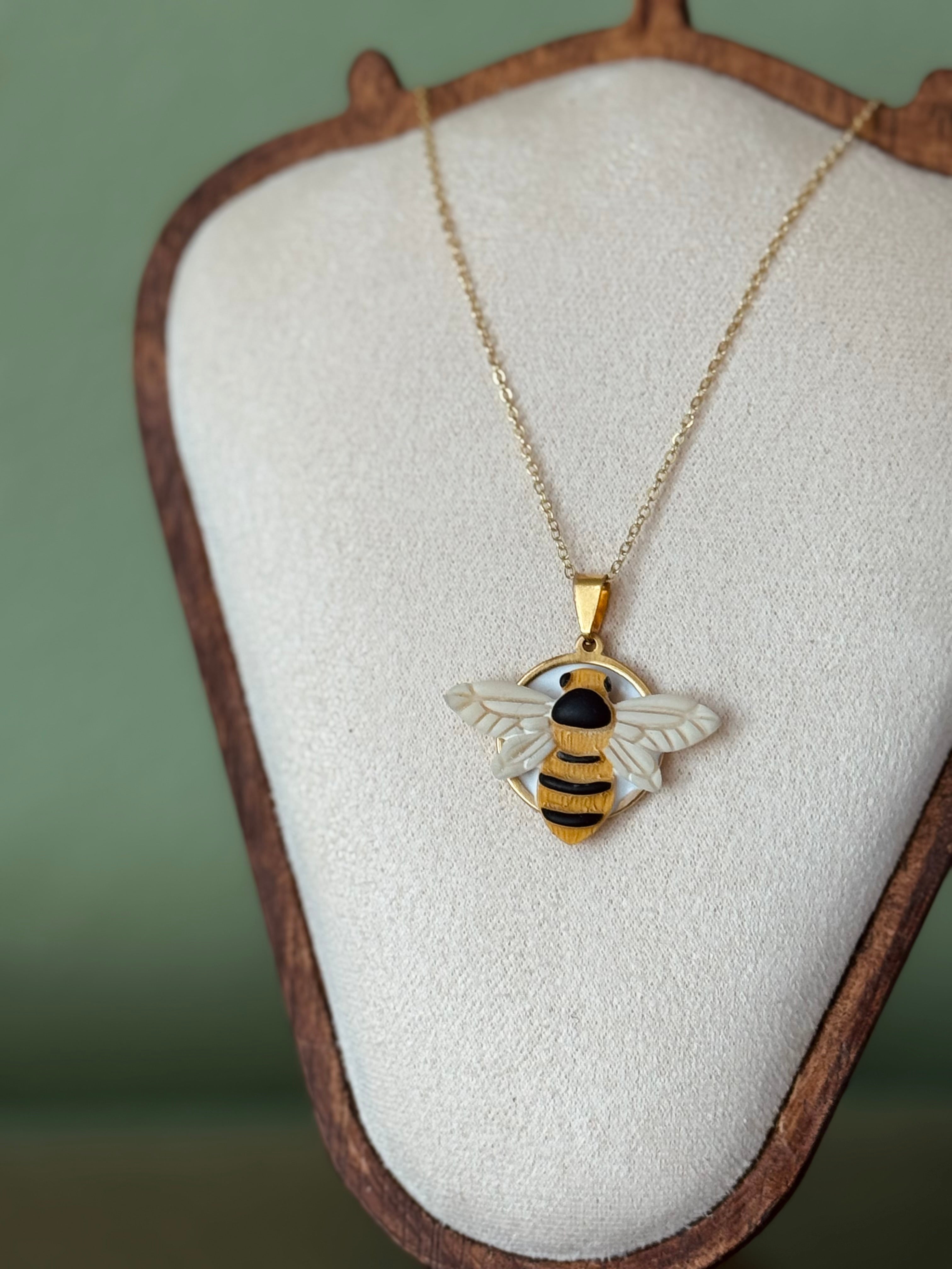 Bumblebee Necklace
