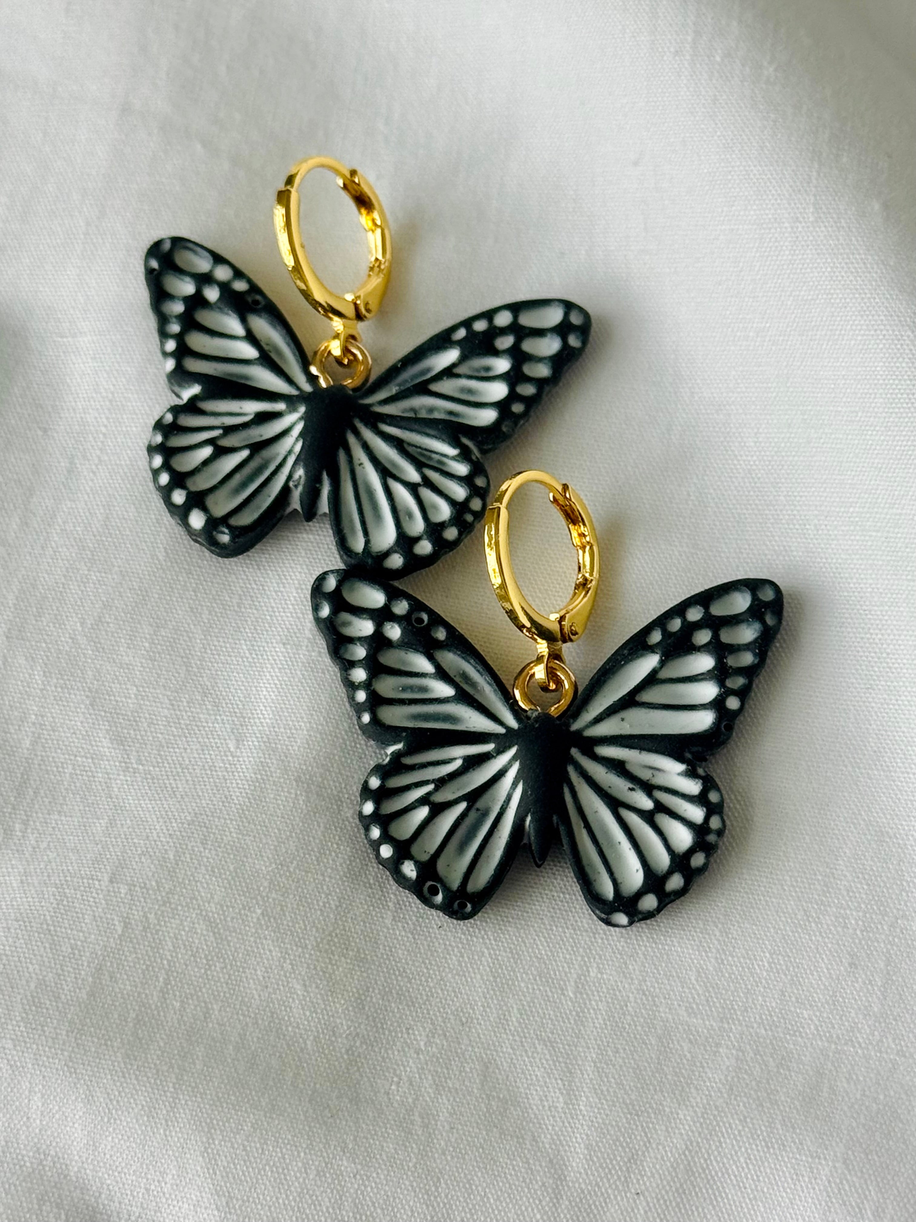 Black and White Butterflies