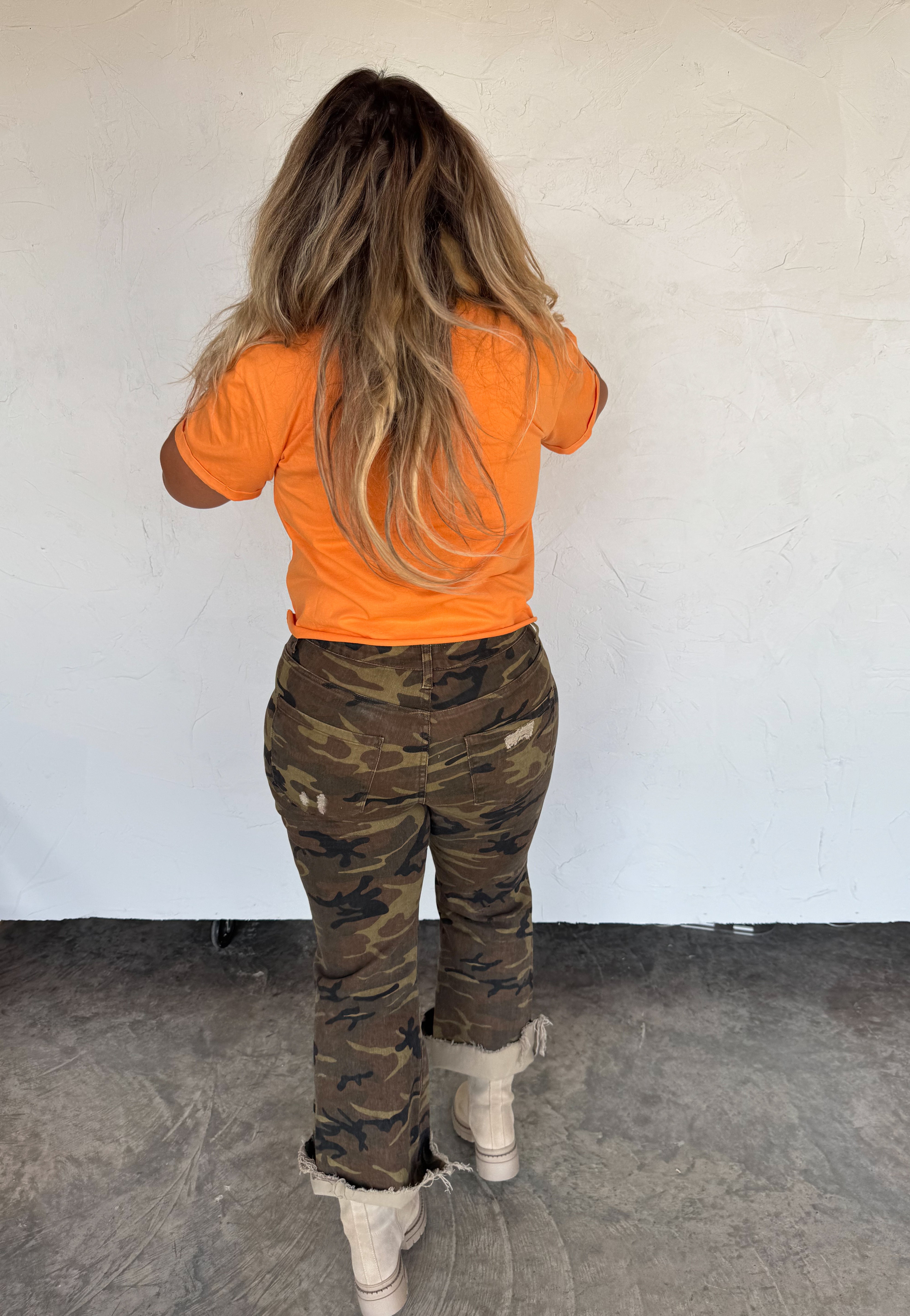 PRE-ORDER: URBAN CAMO DISTRESSED JEAN