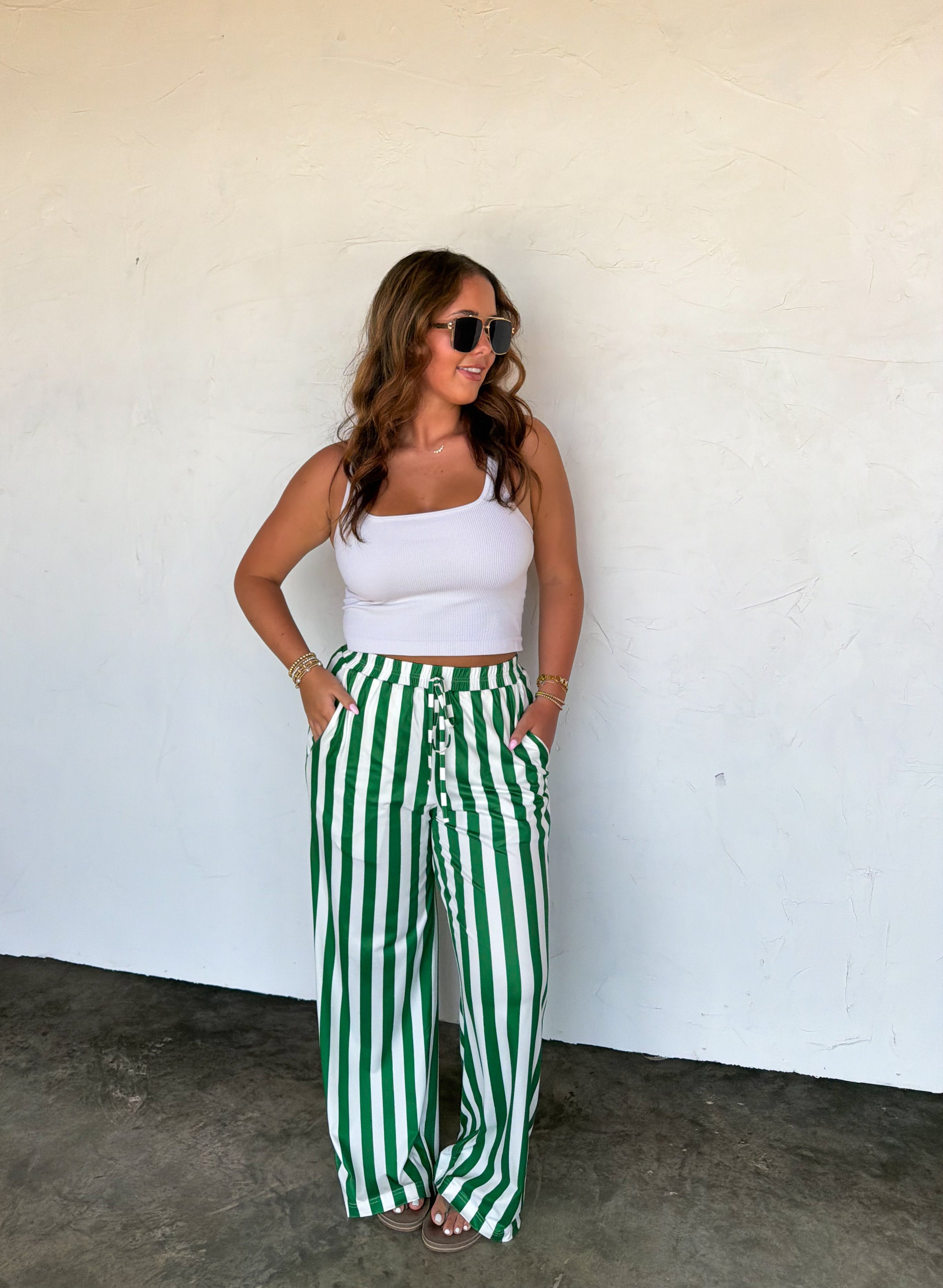 PRE-ORDER: GAME DAY HADDIE WIDE LEG PANTS