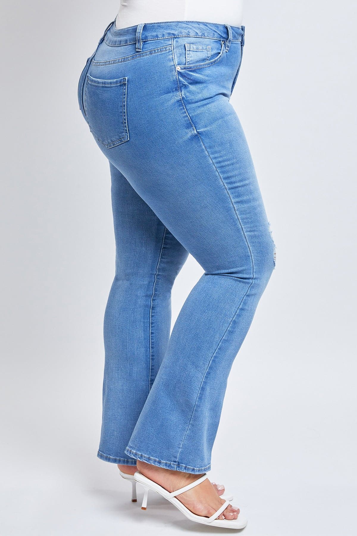 Basic Flare Jeans - Plus
