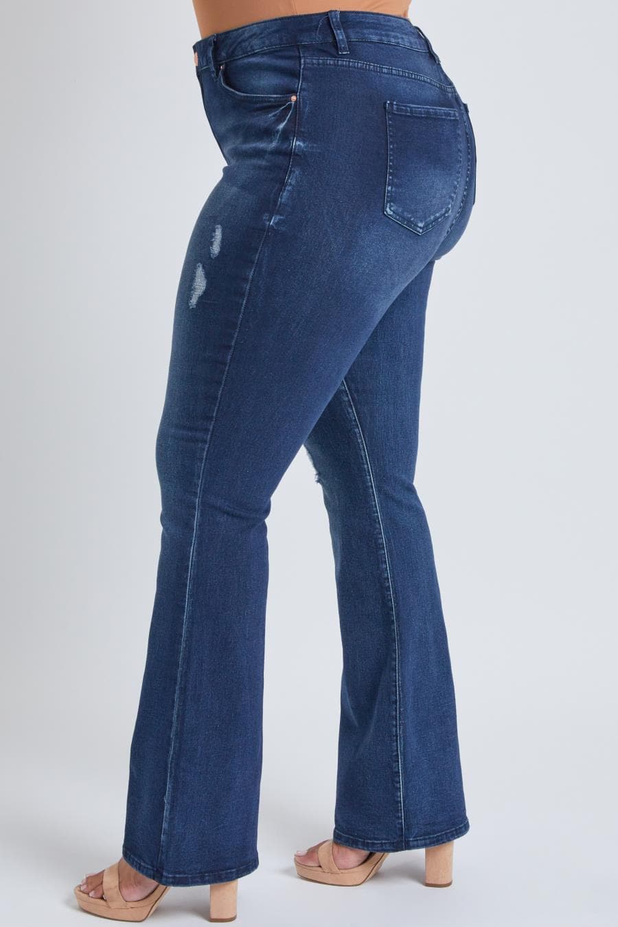 Basic Flare Jeans - Plus