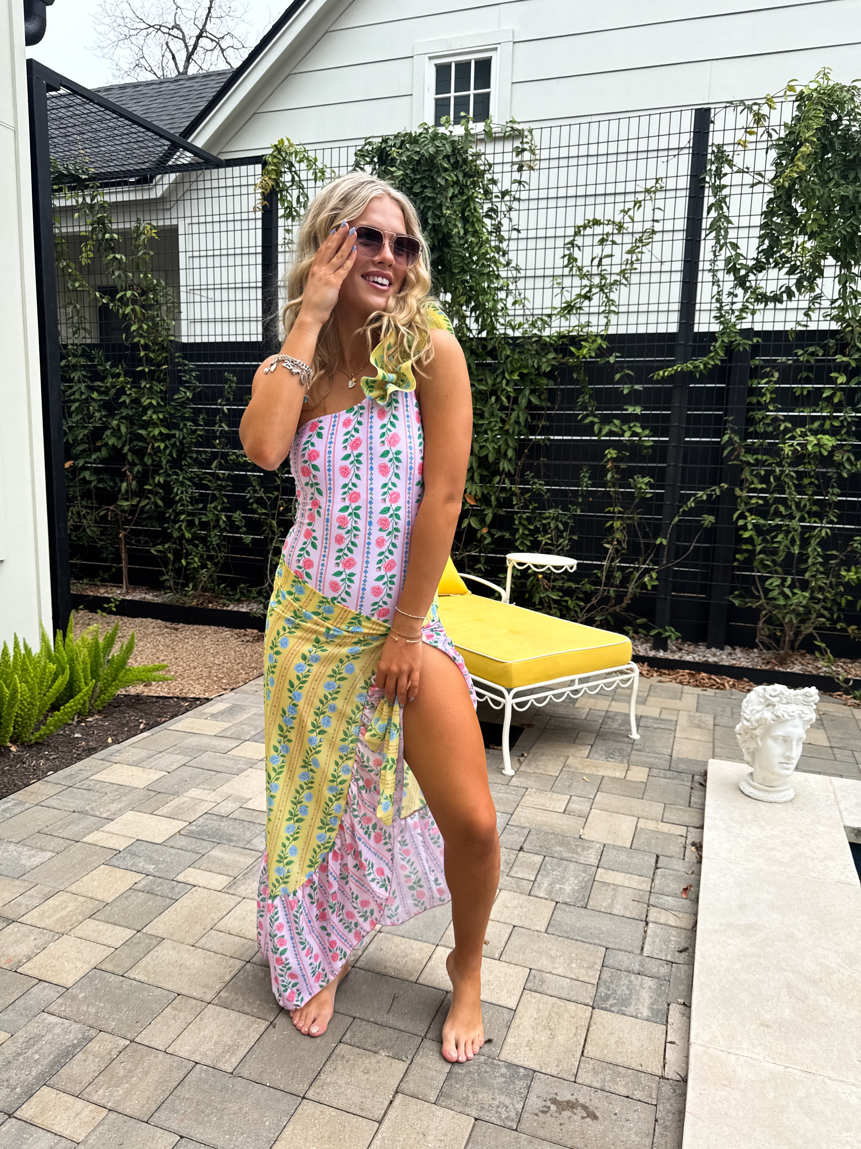 PRE-ORDER: SUNSET FLORAL SWIM SET