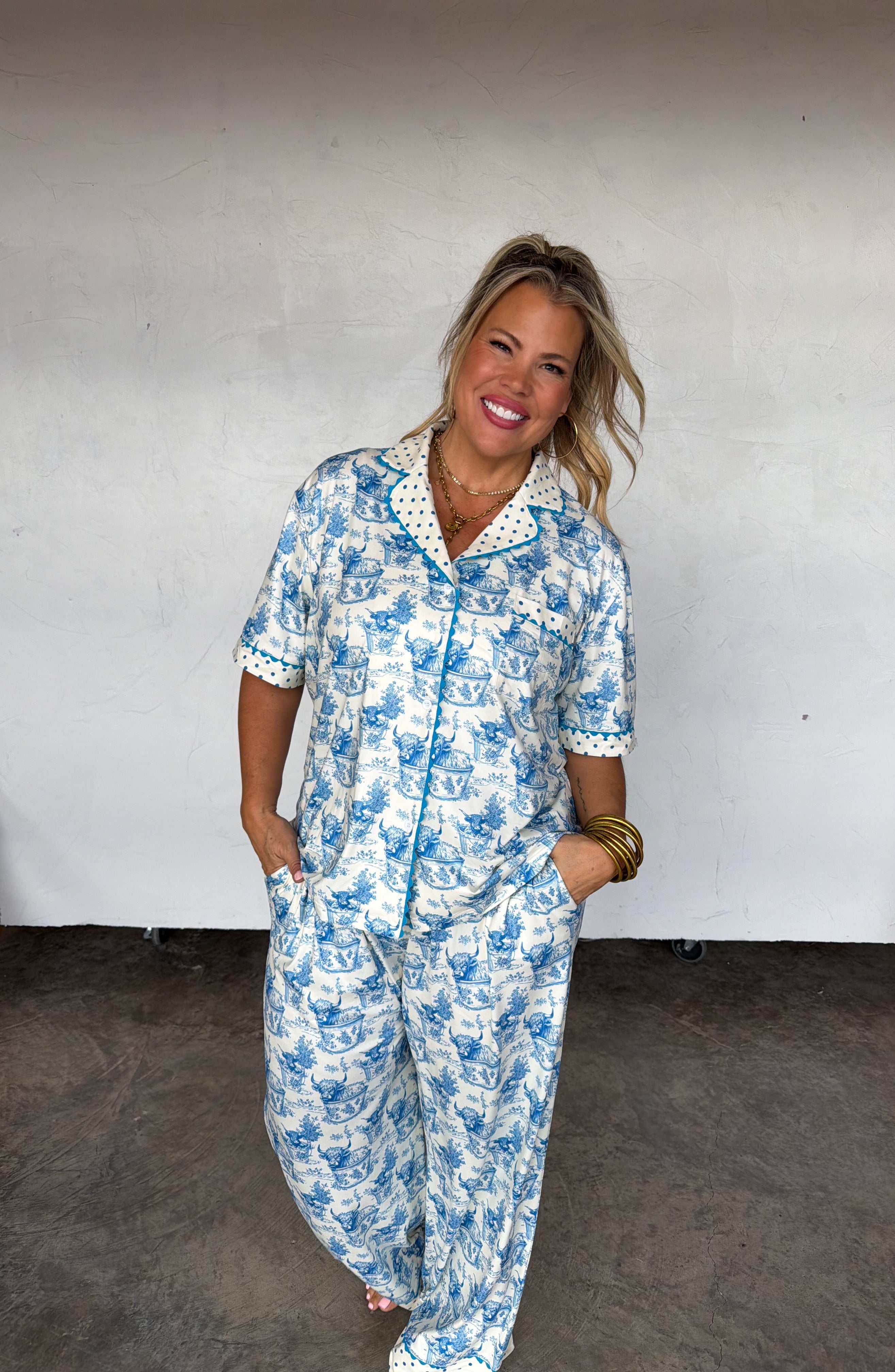 PRE-ORDER: FARM GIRL LUXE PJ SET