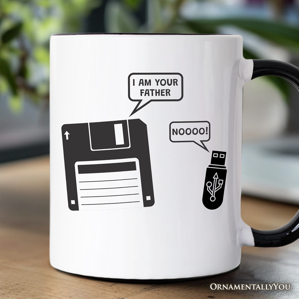 I Am Your Father Floppy Disk Mug