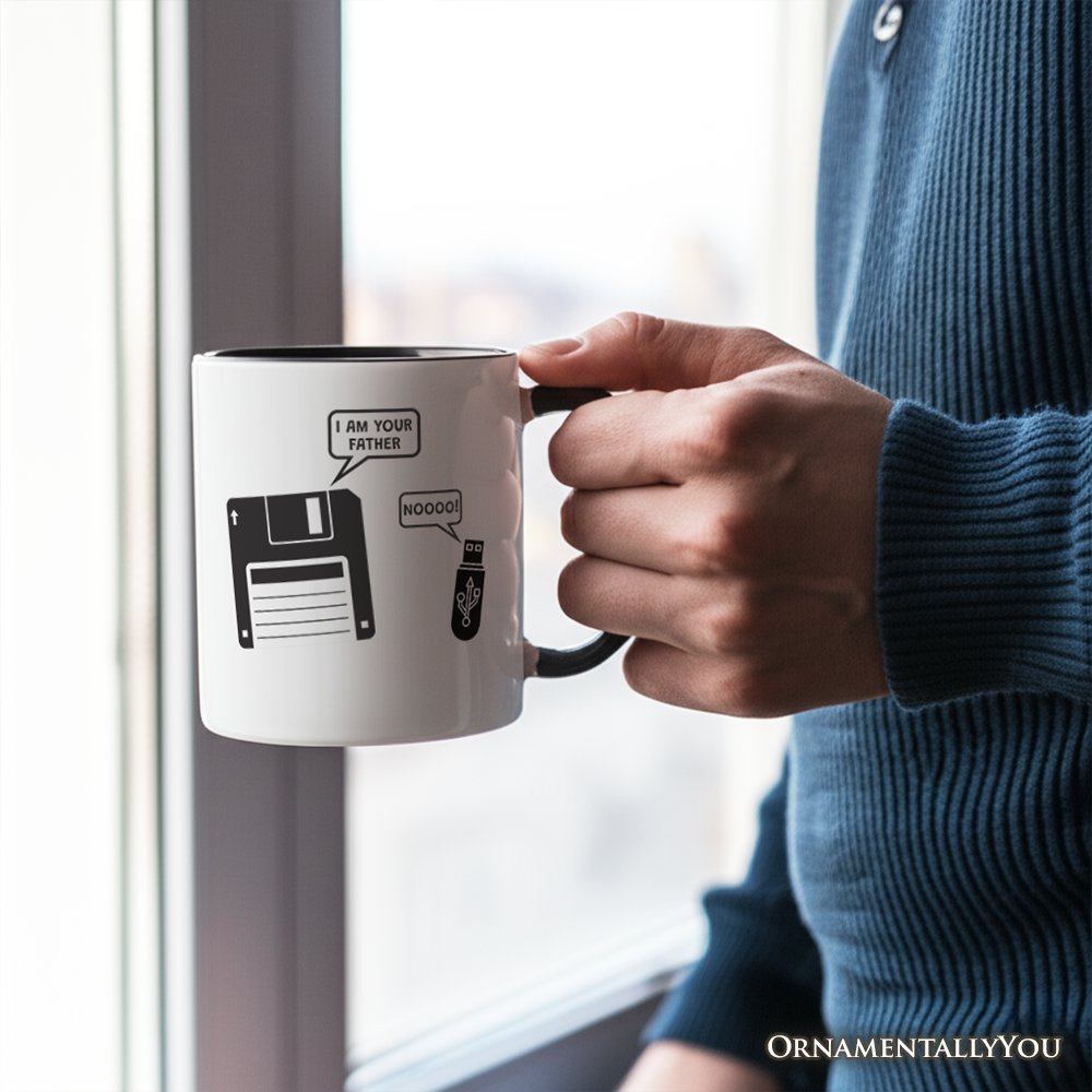 I Am Your Father Floppy Disk Mug