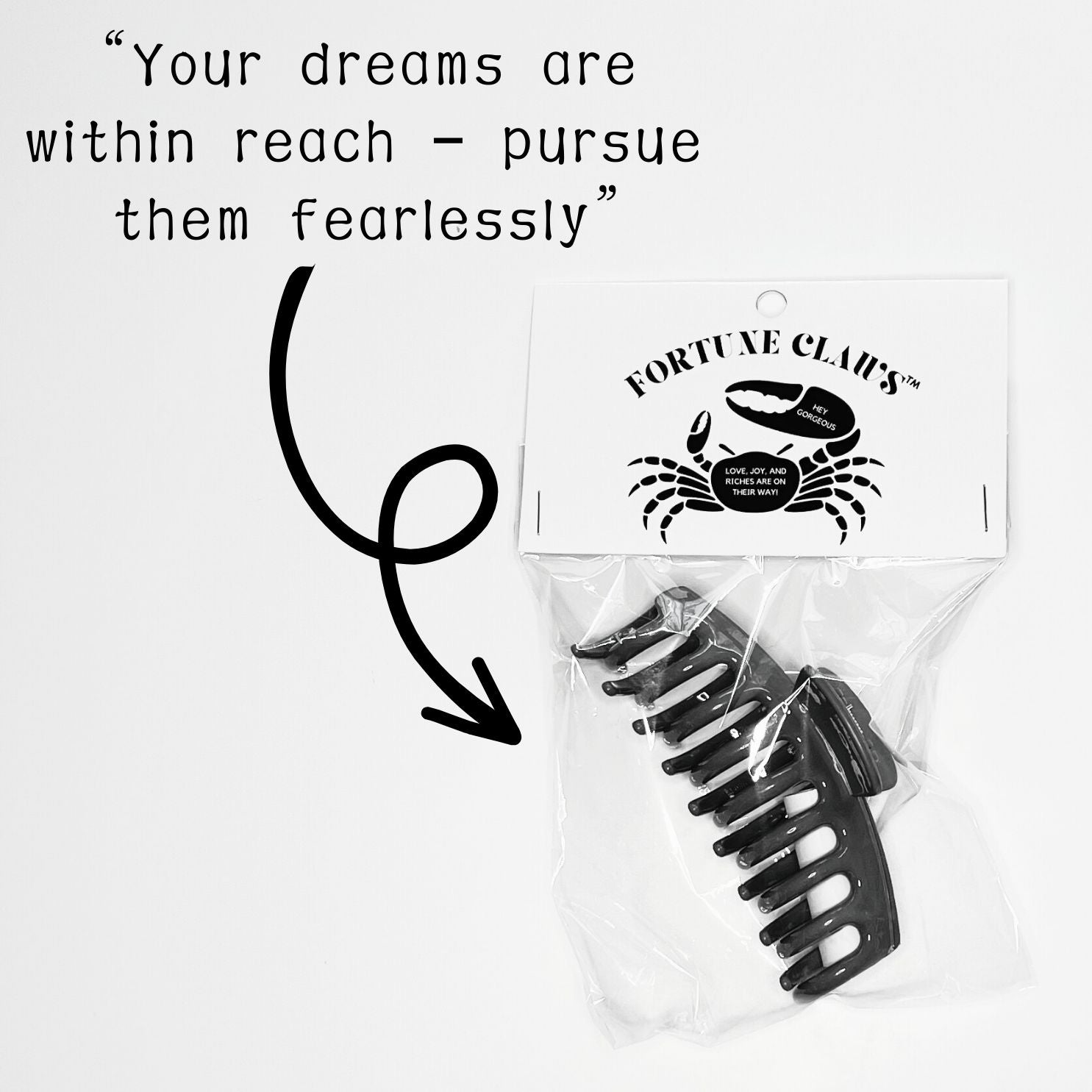 Fortune Claws™ Hair Claws  Single or Gift Pack