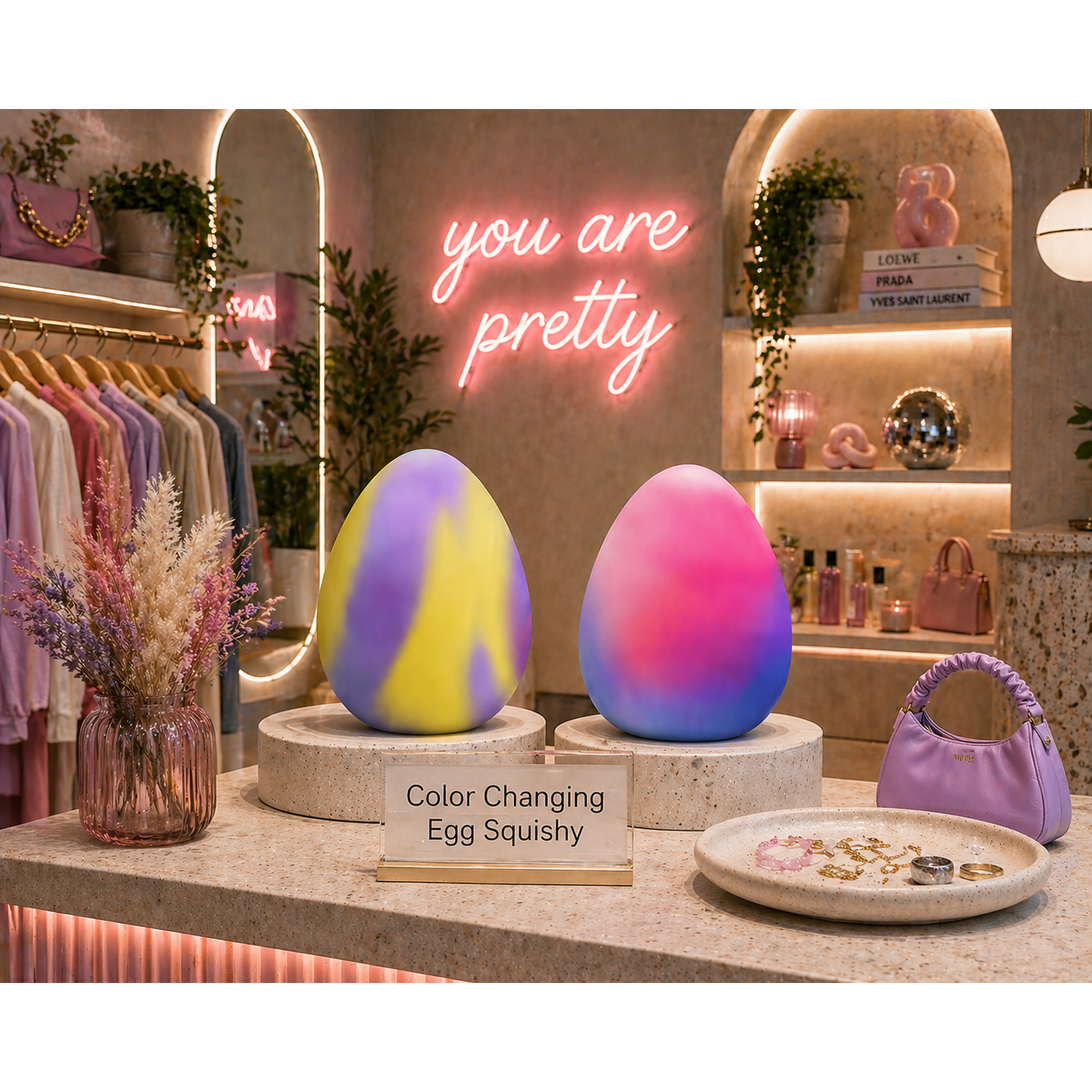 Color Changing Egg Squishys