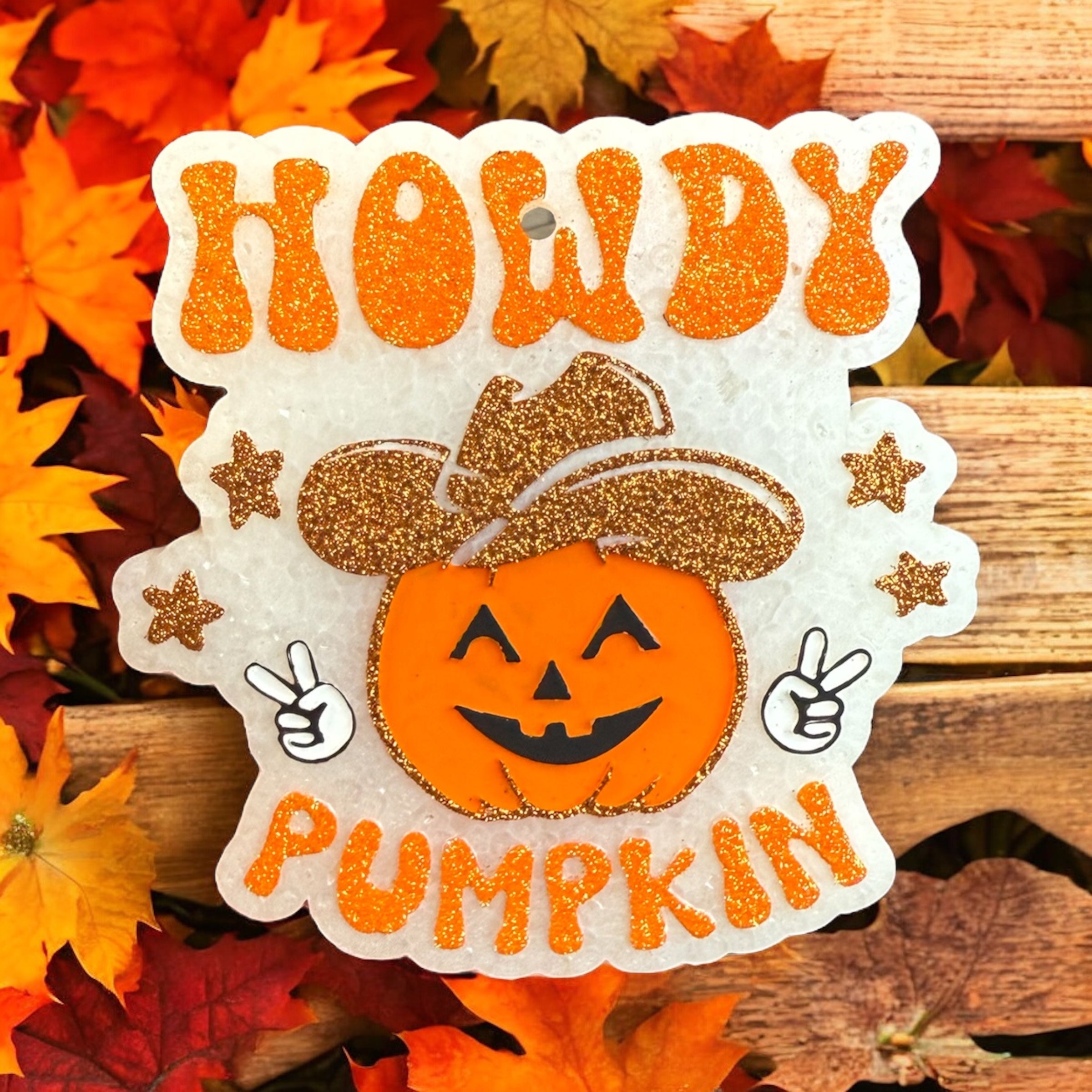 PRE-ORDER: Howdy Pumpkin Freshie
