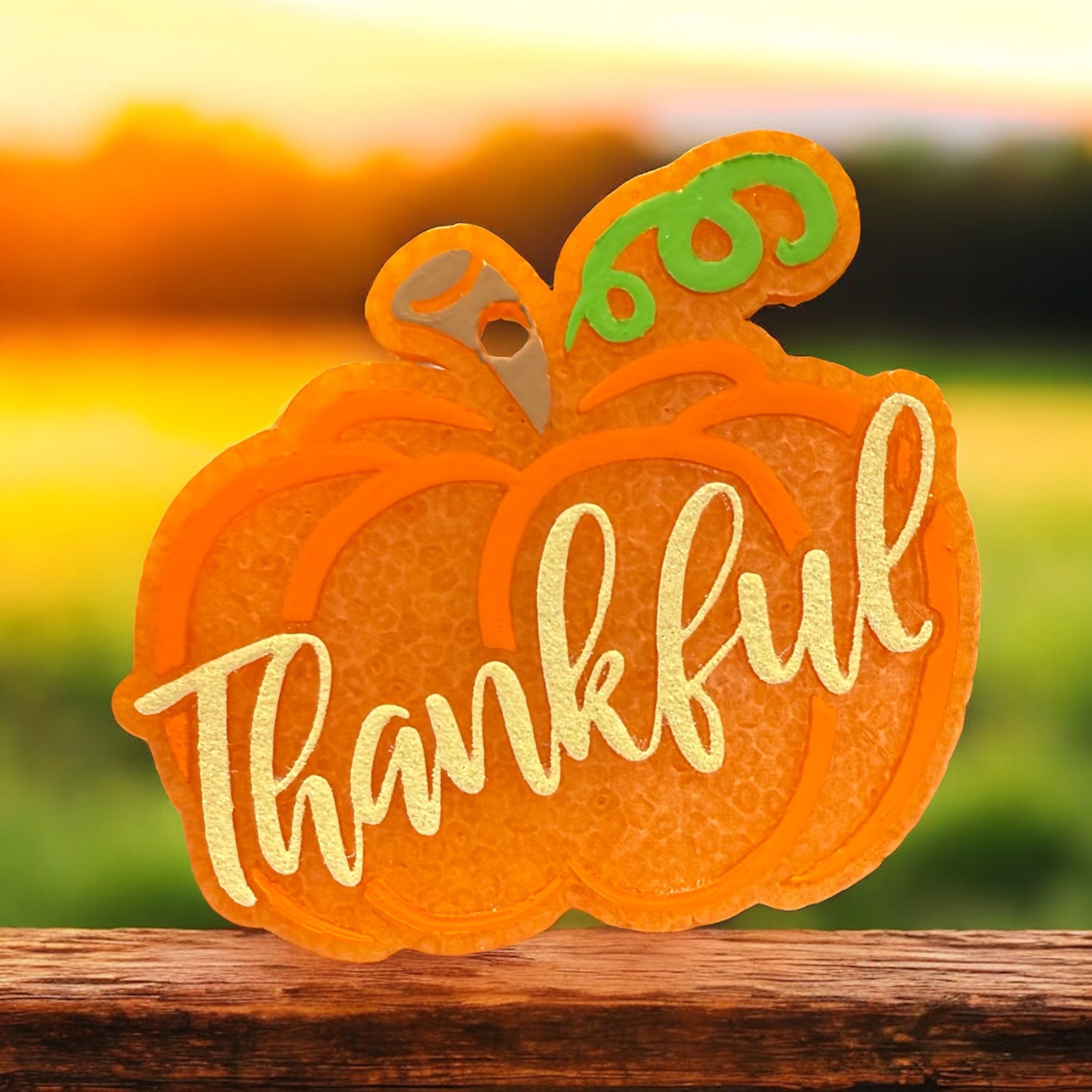 PRE-ORDER: Thankful Pumpkin Freshie