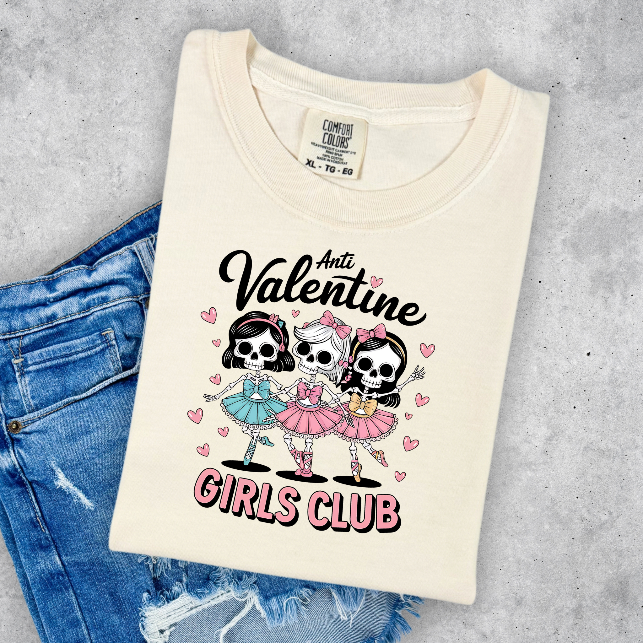 Anti Valentine Girls Club Tee