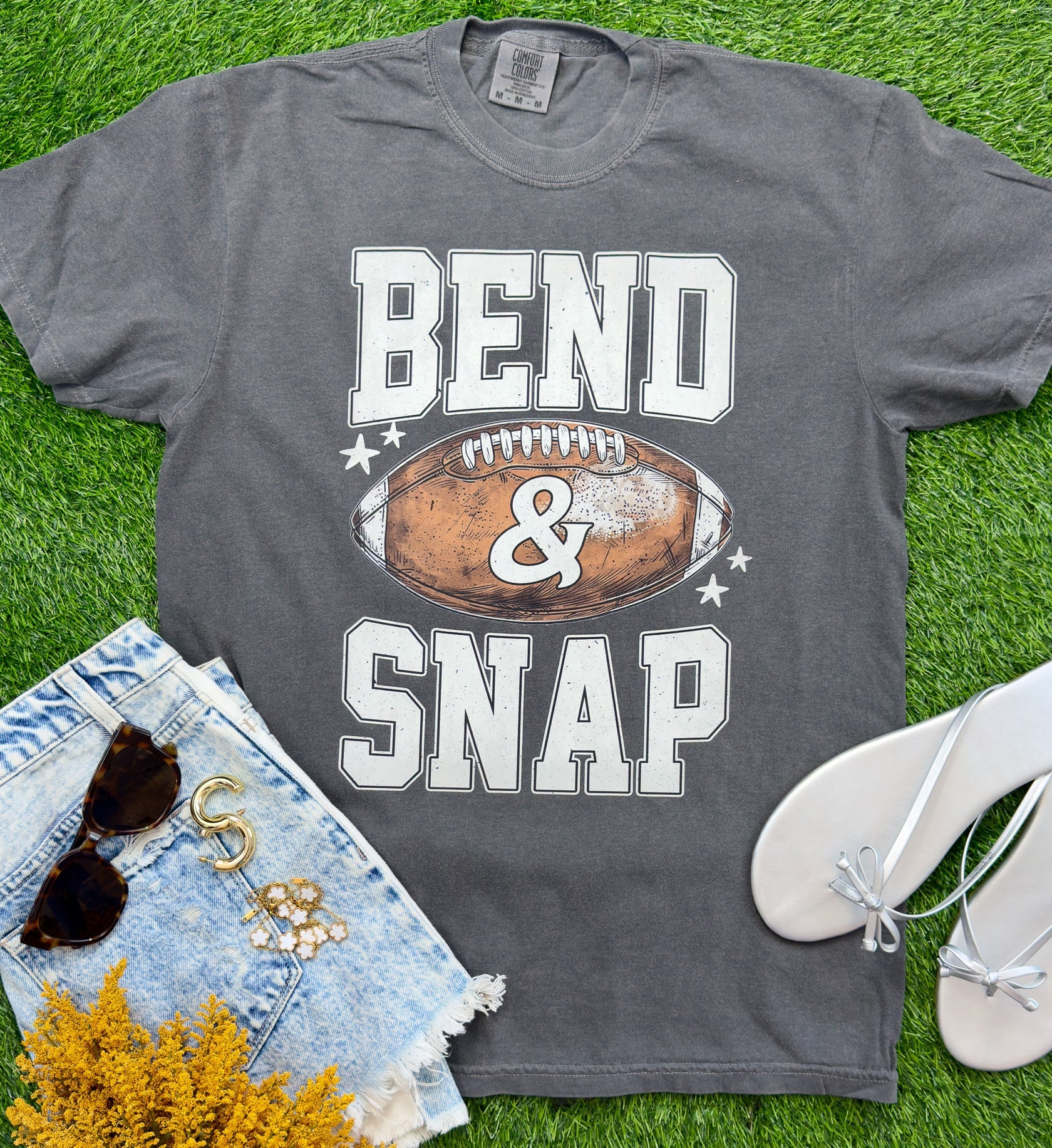 Bend and Snap Football Tee