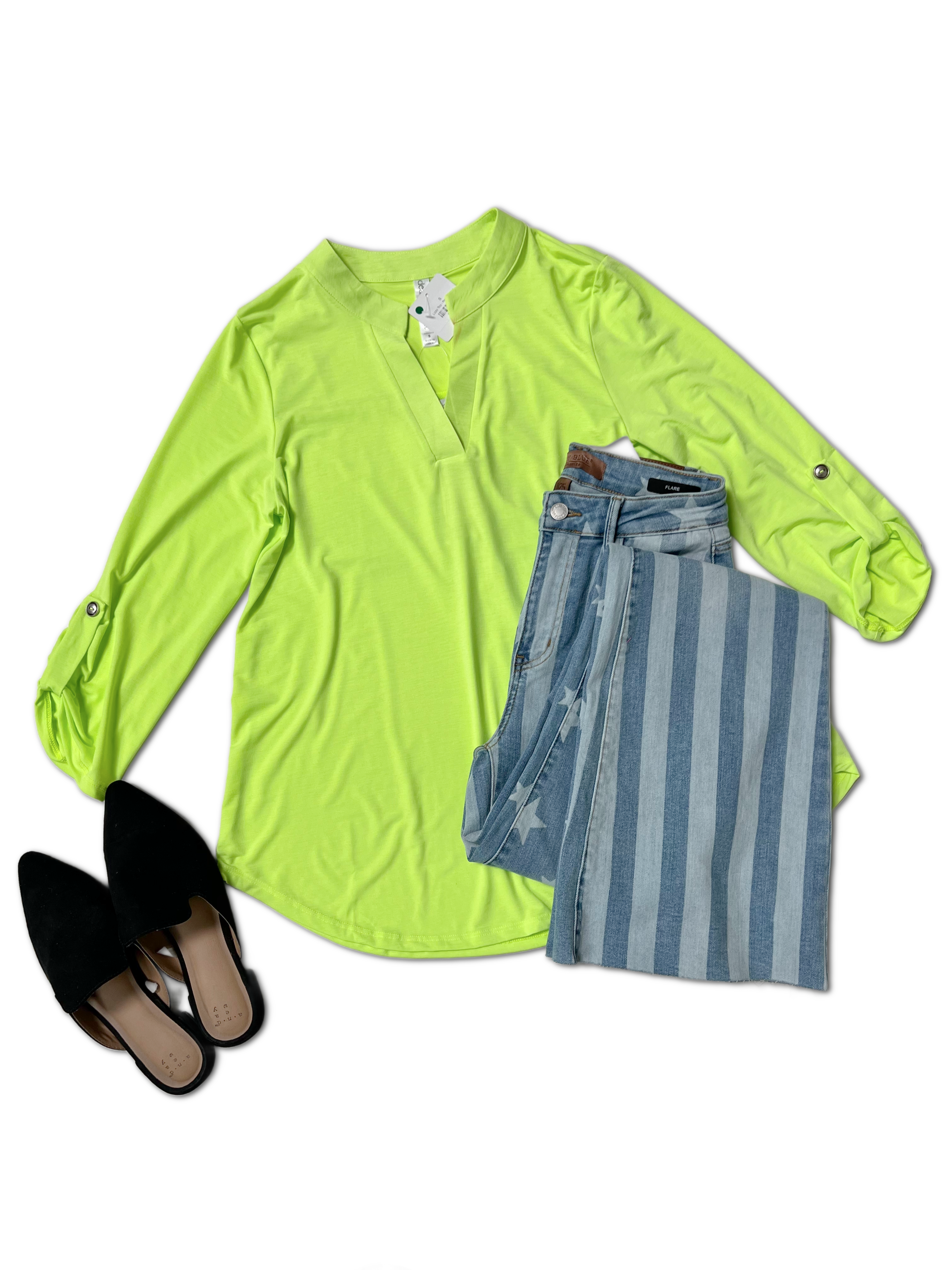 Lizzy Top - Neon Green