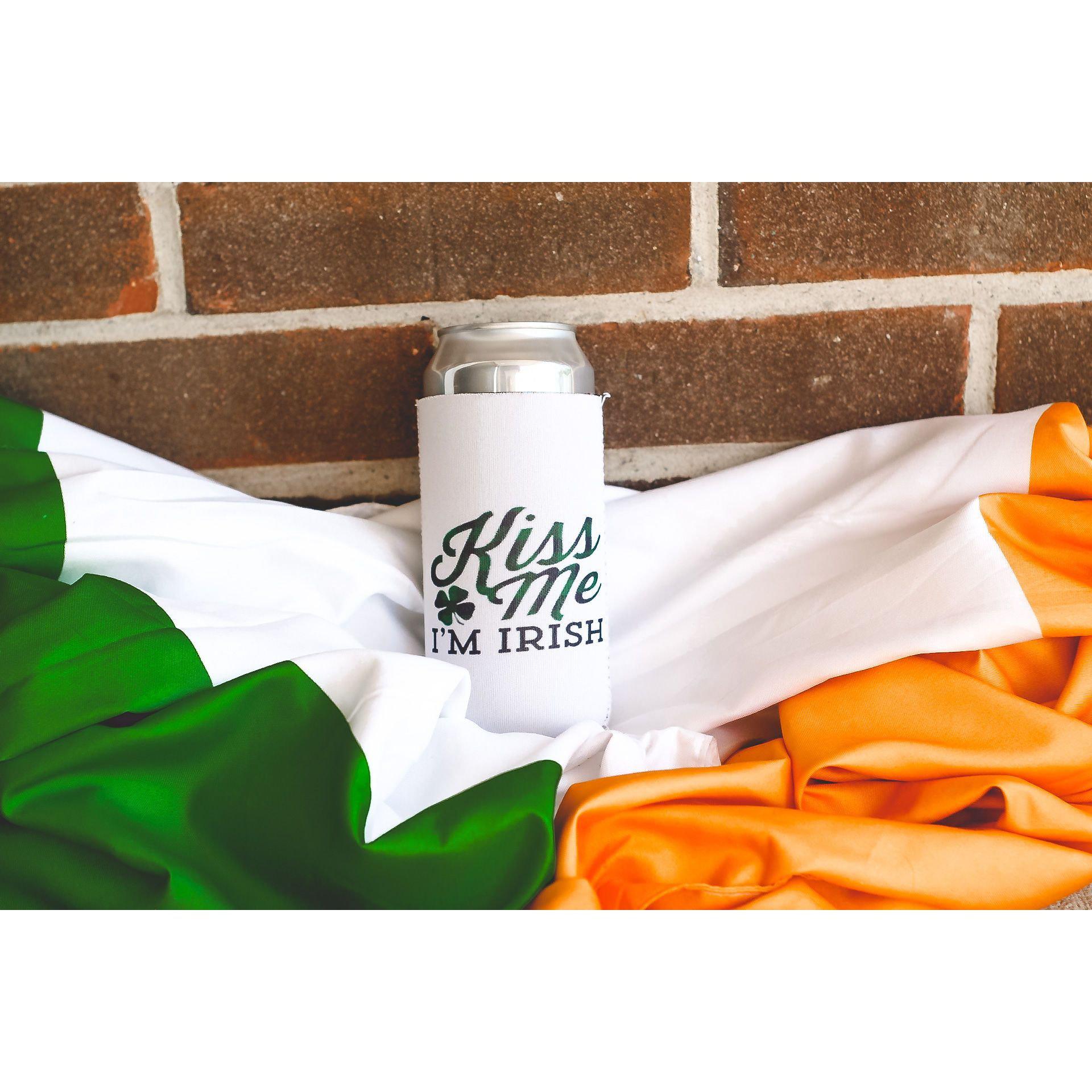 St. Patrick’s Day Neoprene Slim & Regular Can Holders