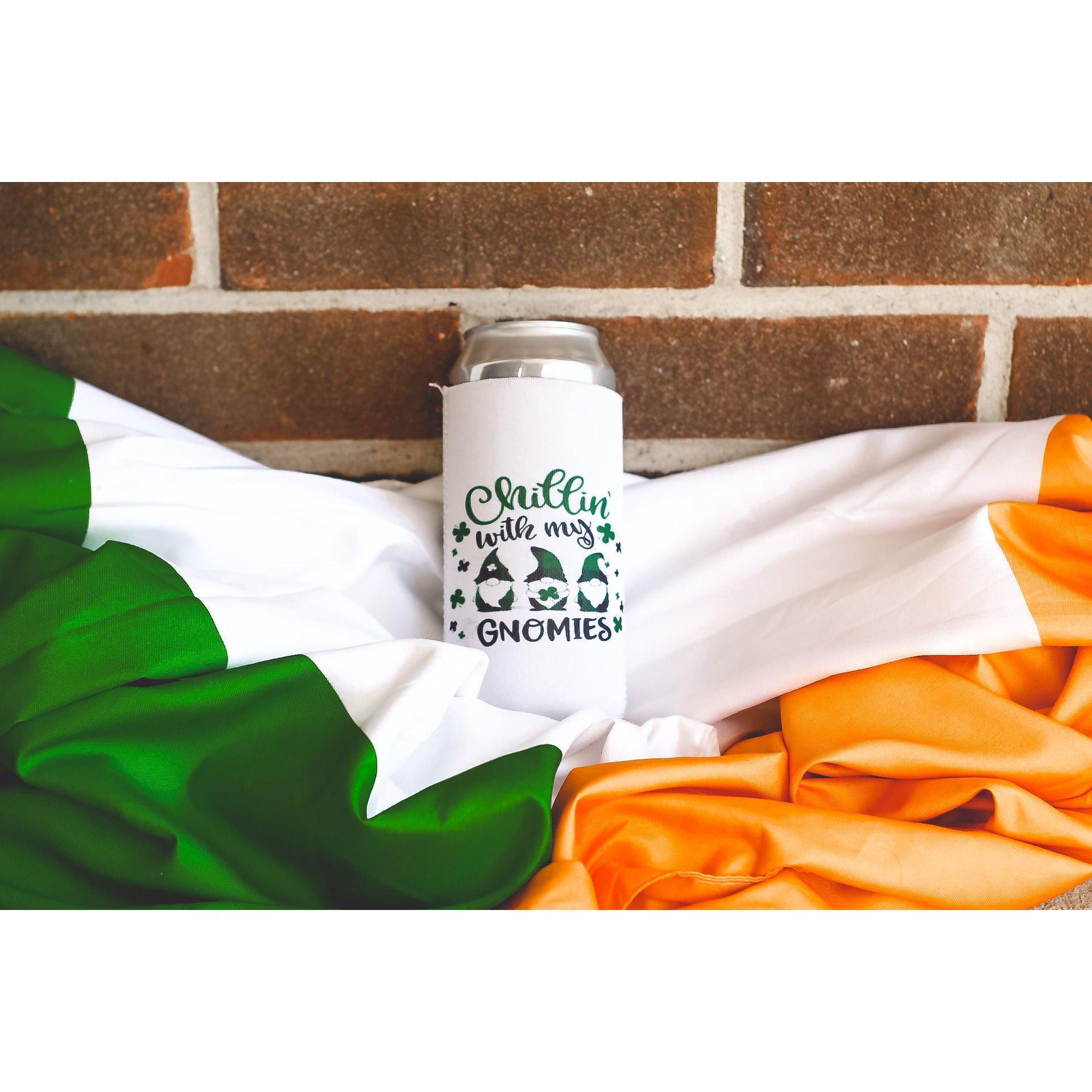 St. Patrick’s Day Neoprene Slim & Regular Can Holders