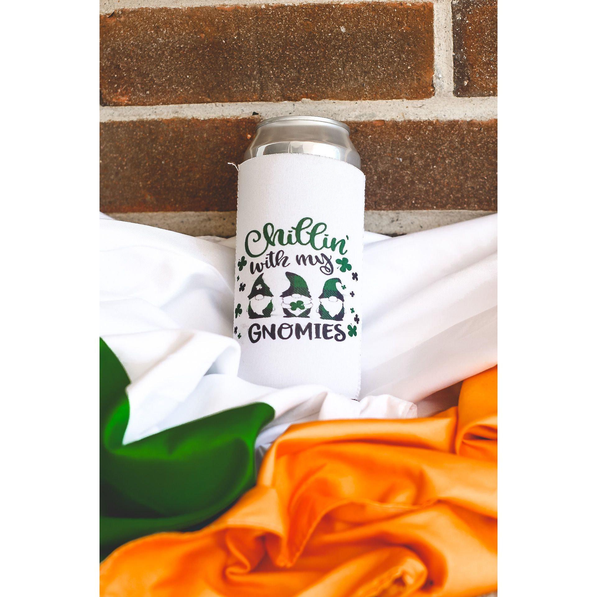 St. Patrick’s Day Neoprene Slim & Regular Can Holders