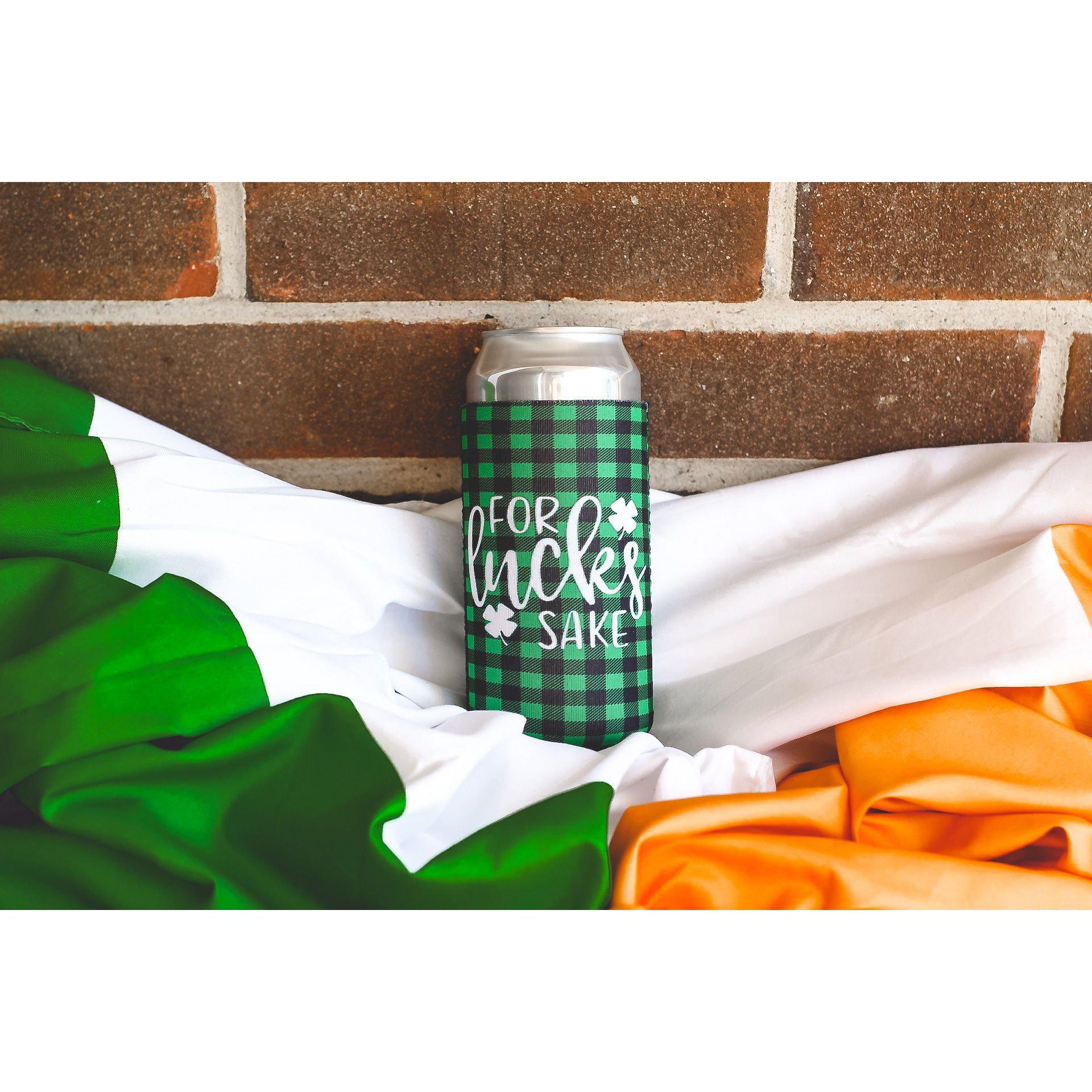 St. Patrick’s Day Neoprene Slim & Regular Can Holders