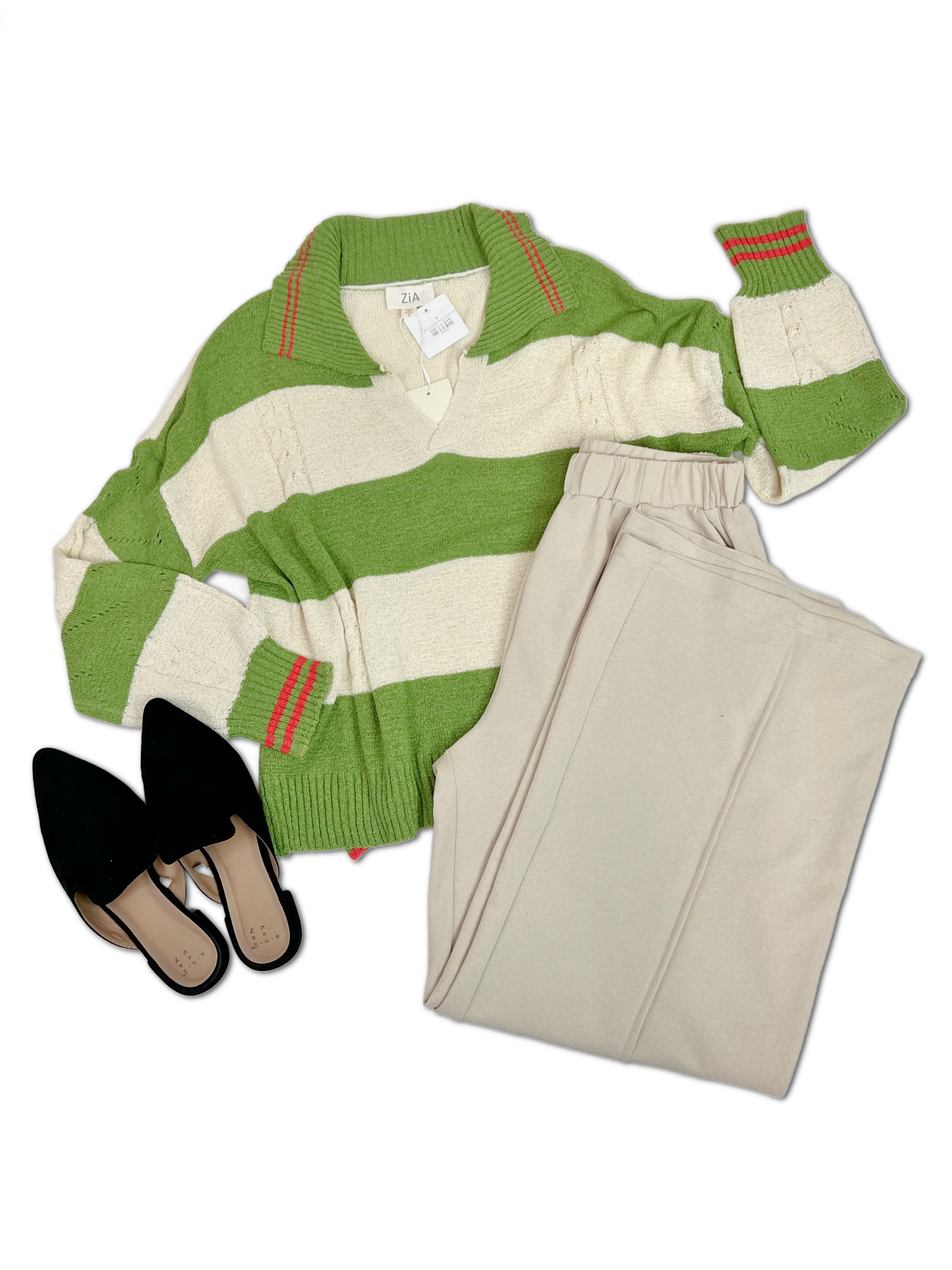 All You Can Imagine Sweater in Apple Green