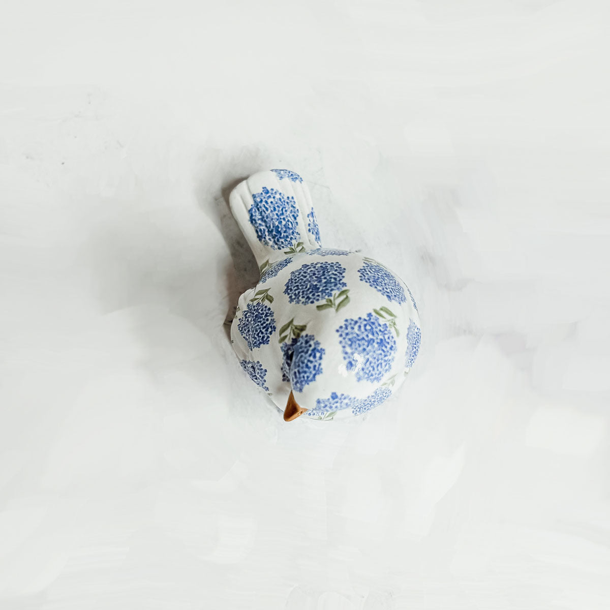 Blue Hydrangea Birds