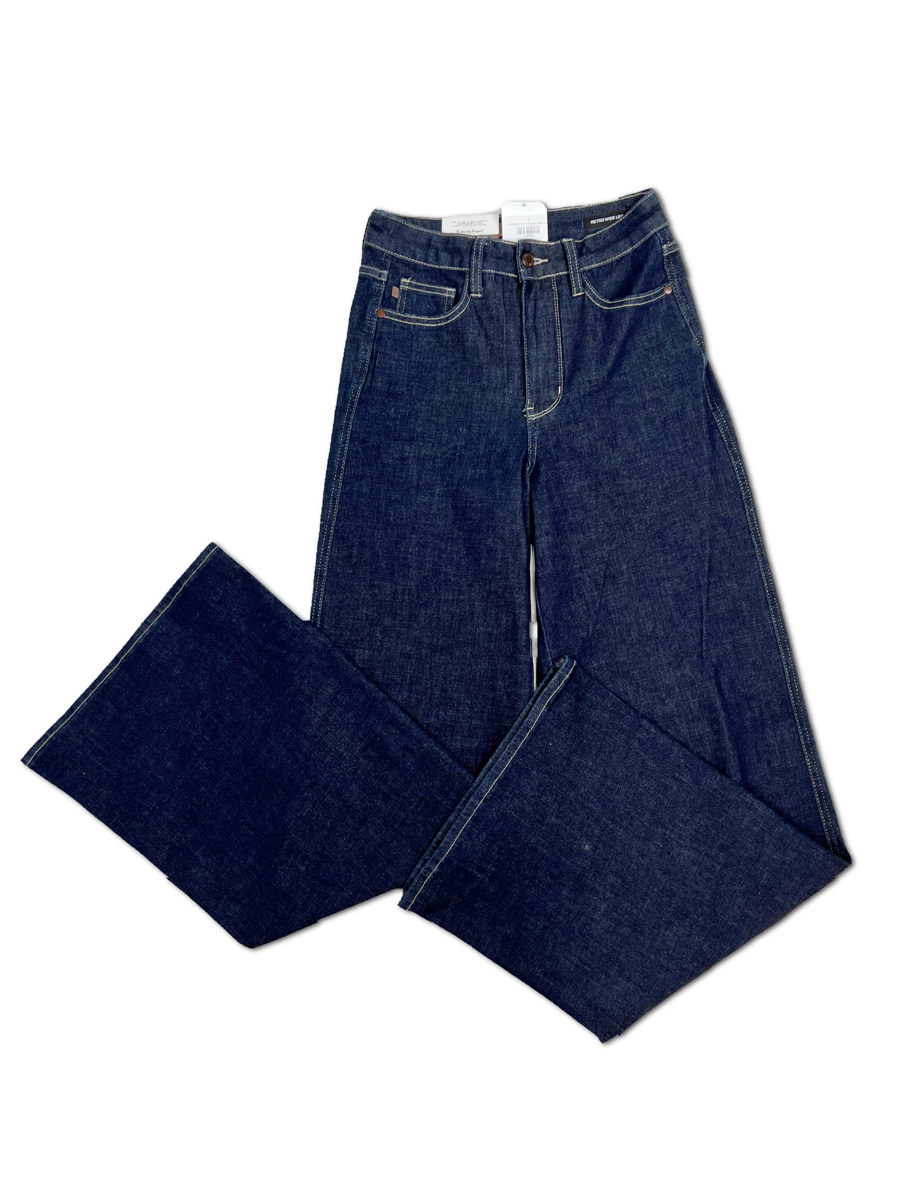 Midnight Denim Judy Blue Retro Wide