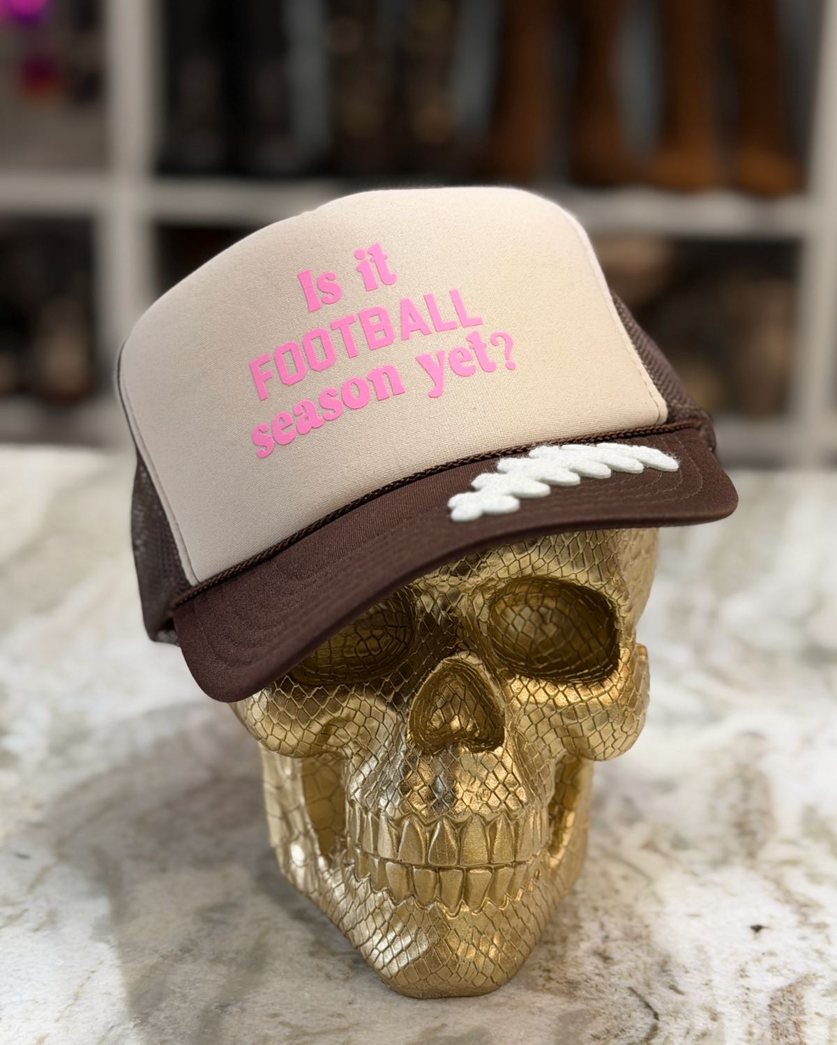 Is It Football Season Yet? Trucker Hat