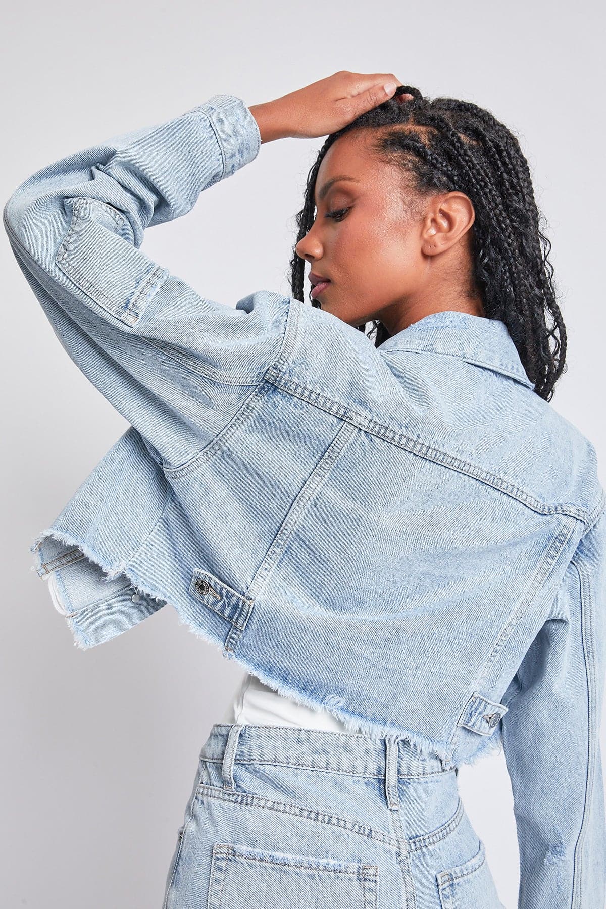 Cropped Denim Jacket