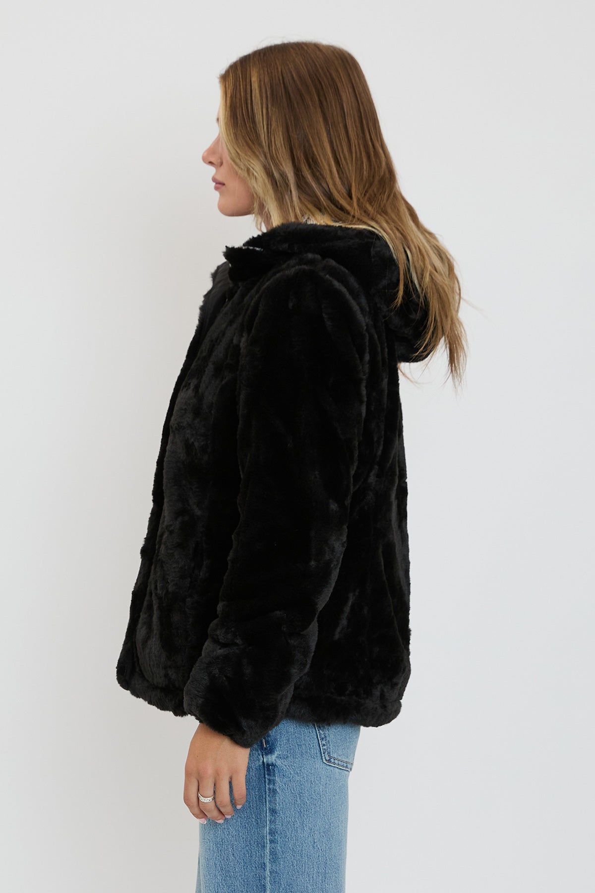 Winter Faux Fur Reversible Jacket