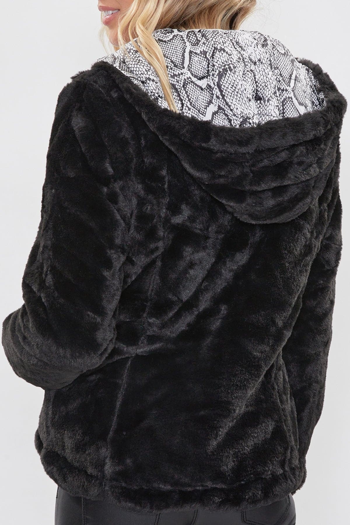 Winter Faux Fur Reversible Jacket