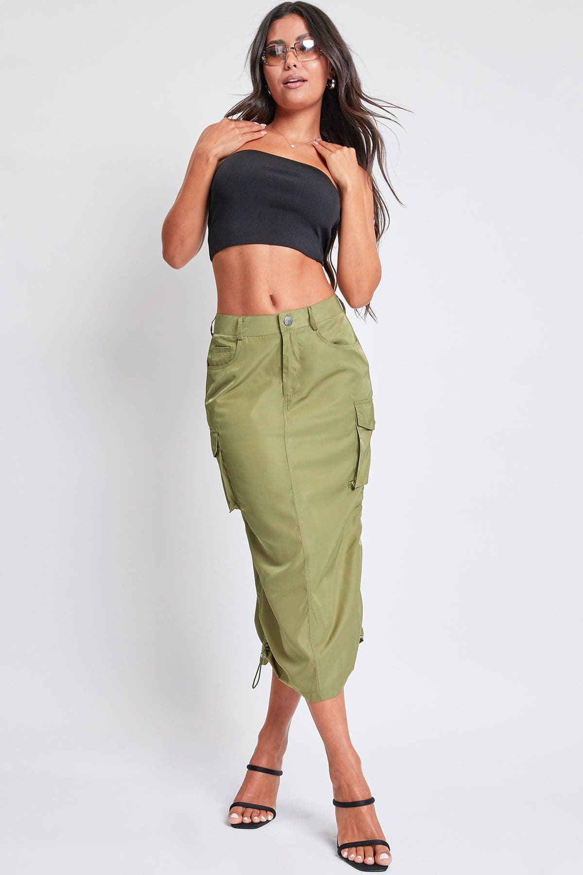 Midi Cargo Skirt