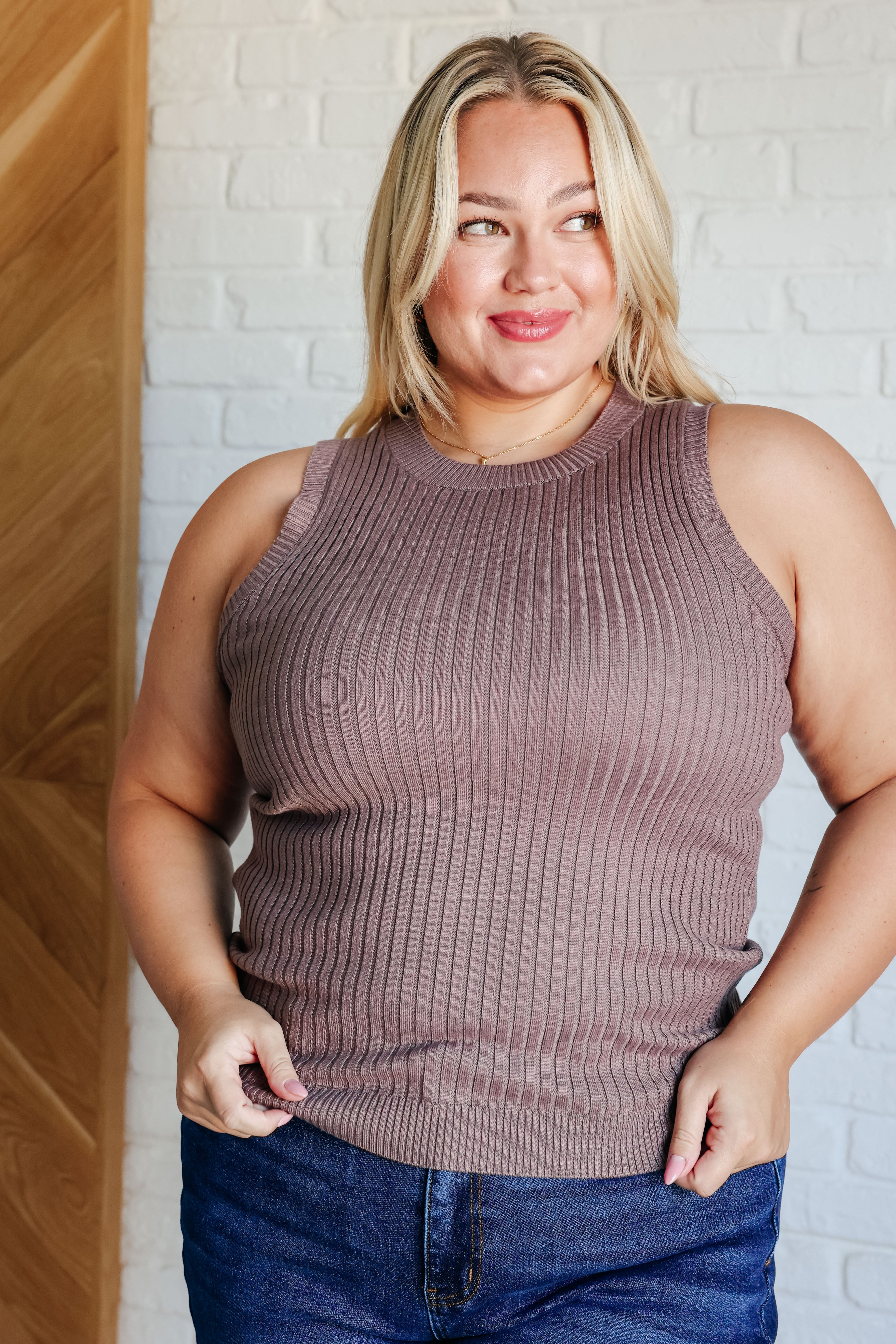 Let Me Hear it Ribbed Tank