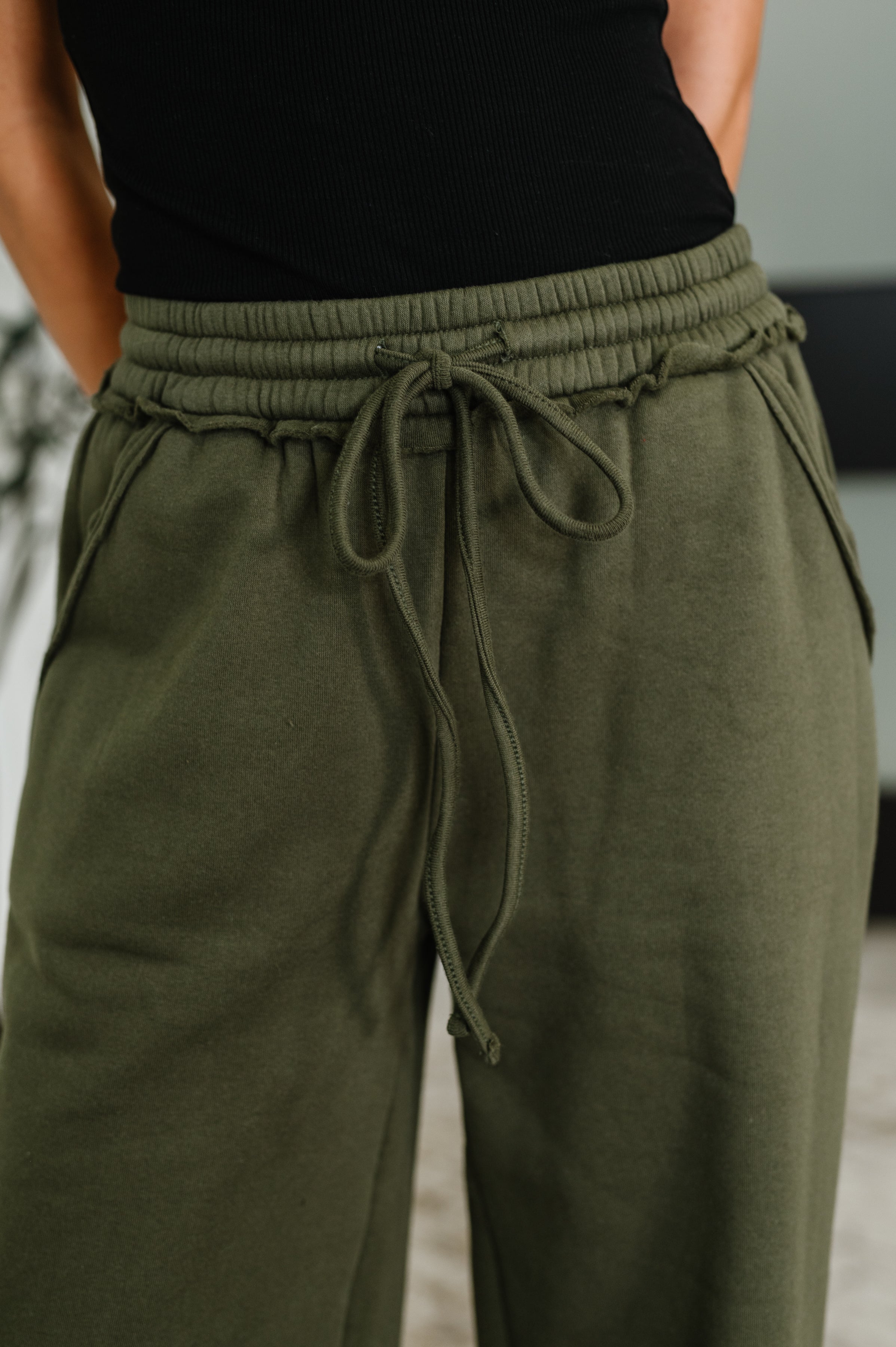 Lounge Line Wide Leg Sweats