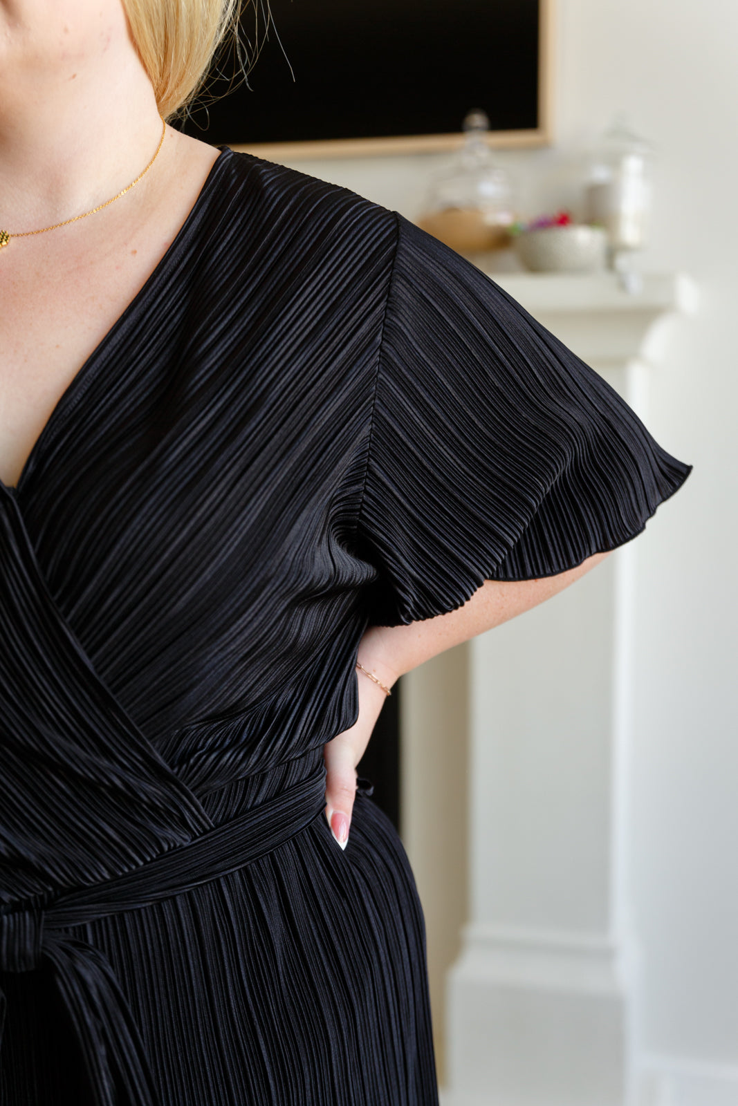 Lovely Life Plisse Romper