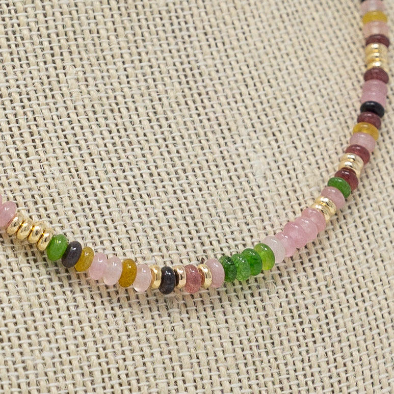 Wildberry Beaded Necklace