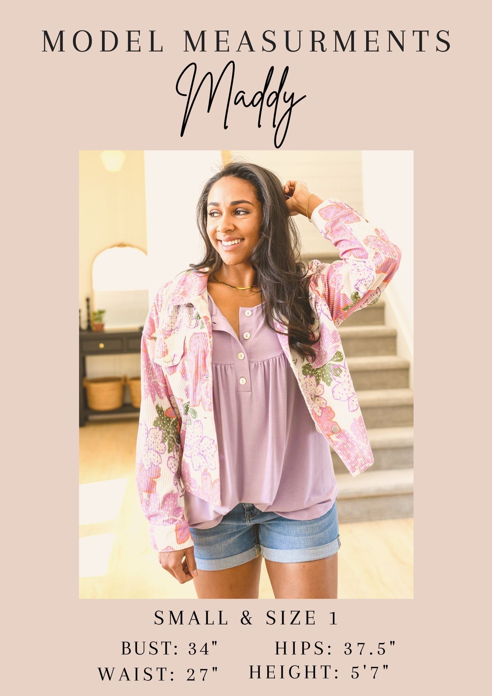 Spring Haiku Floral Blouse - Small