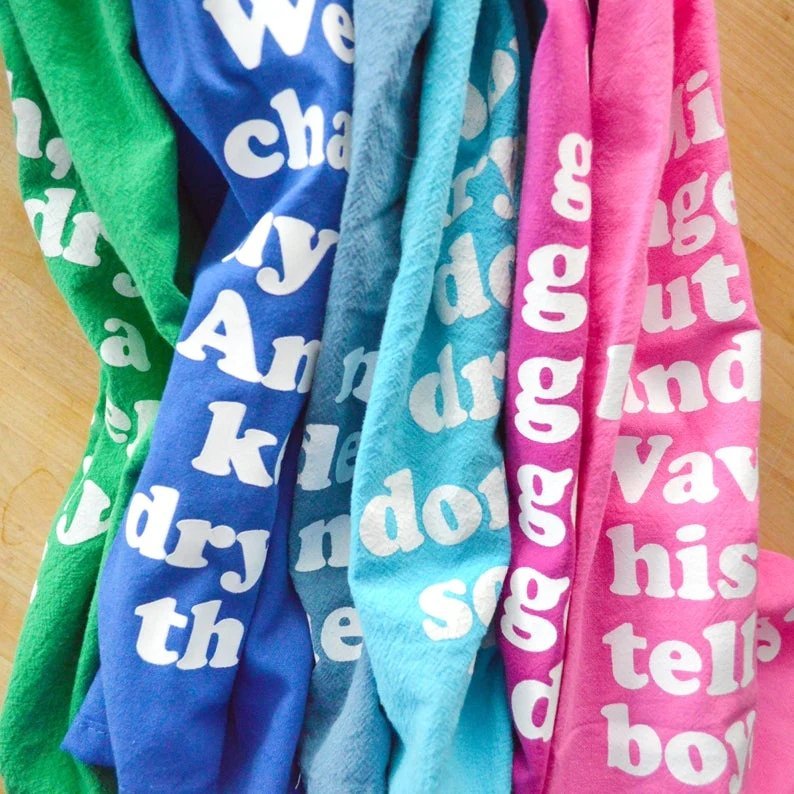 Missy Elliott-Inspired Get Your Dry On Tea Kitchen Towel