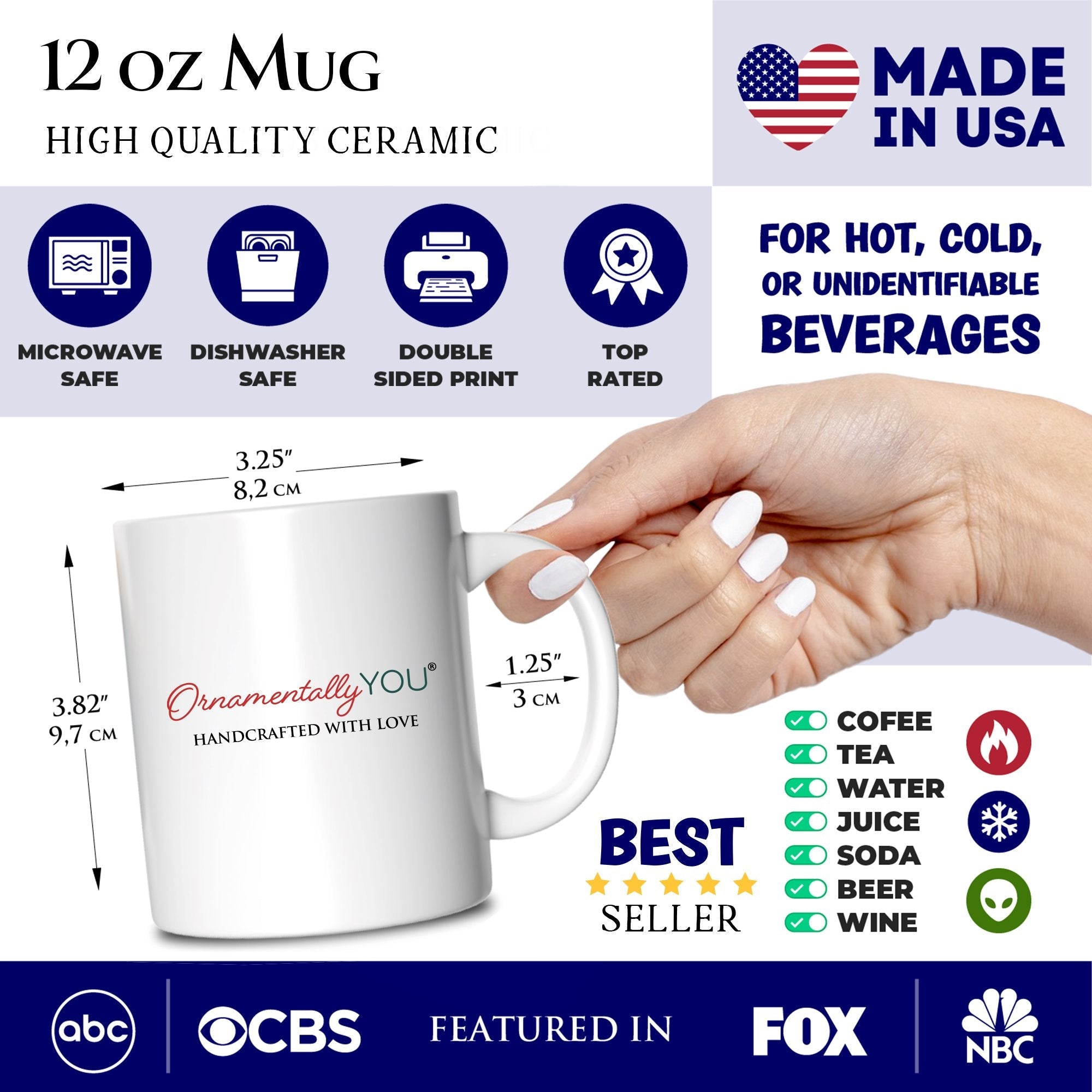 Work Bestie Definition Personalized Mug, Funny Coworker Gift with Custom Name