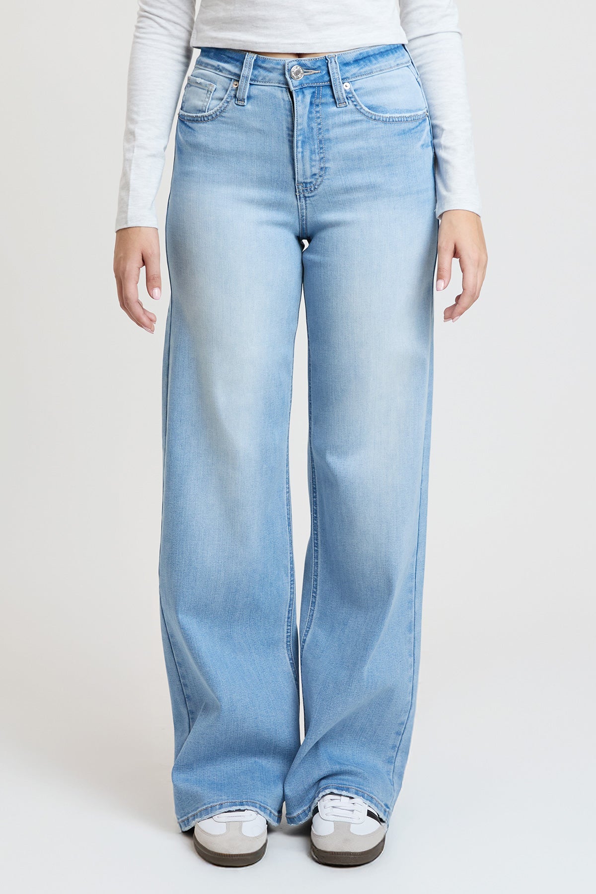 Super Soft High Rise Wide Leg Jeans