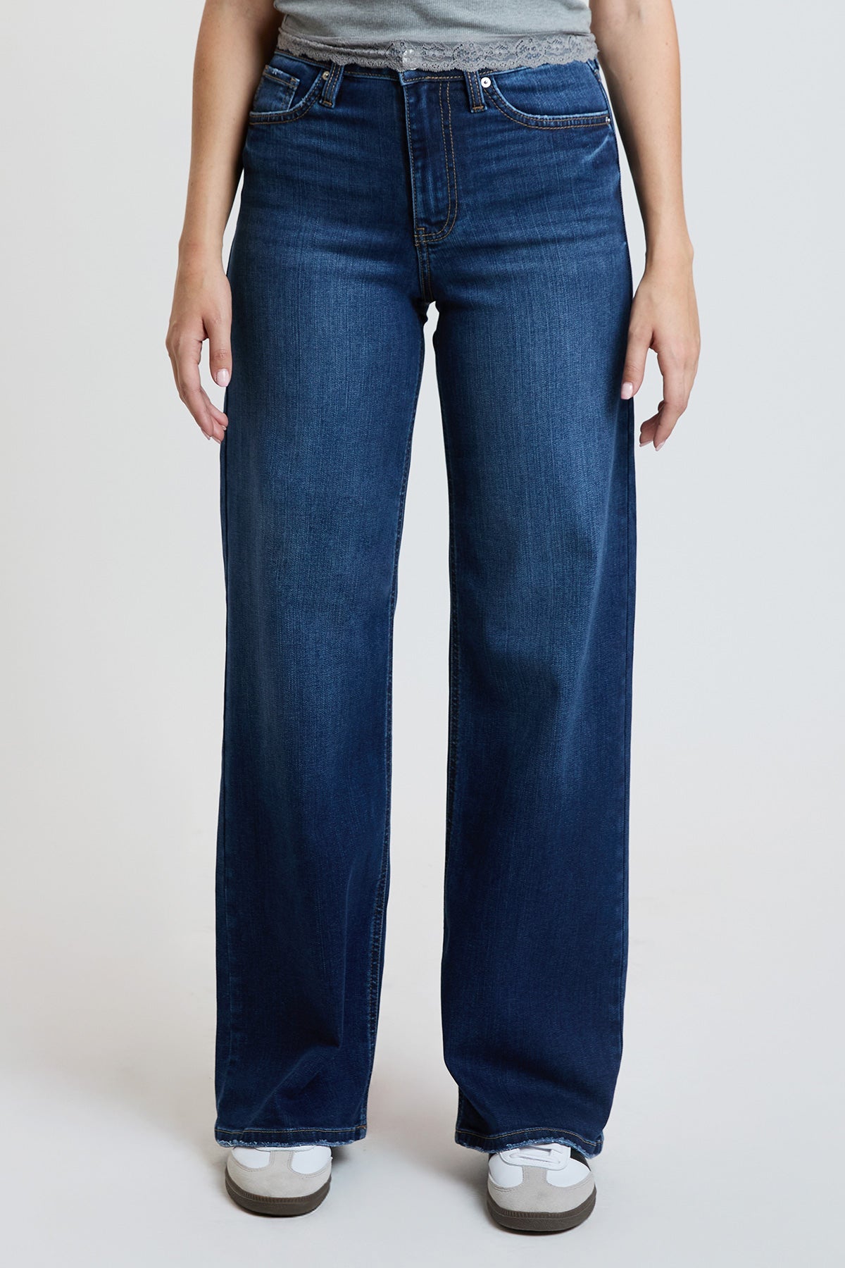 Super Soft High Rise Wide Leg Jeans