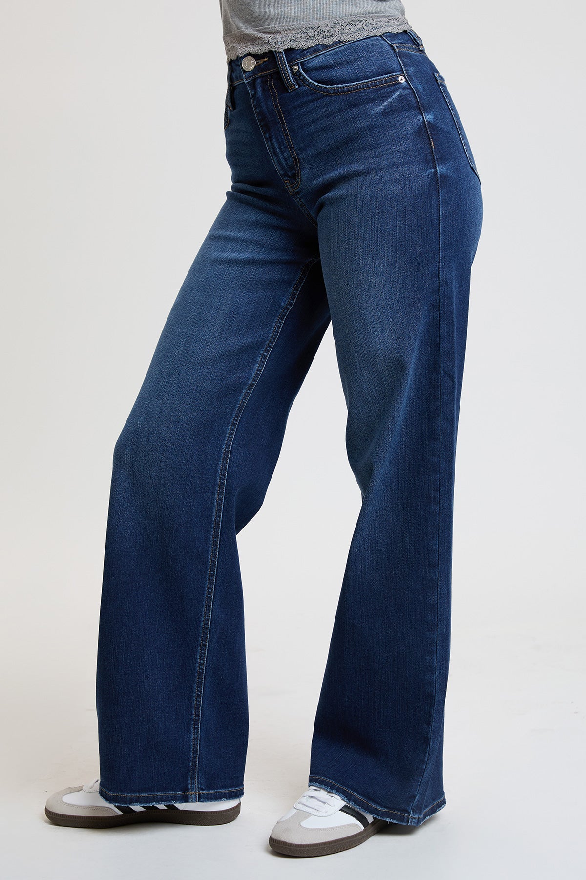 Super Soft High Rise Wide Leg Jeans