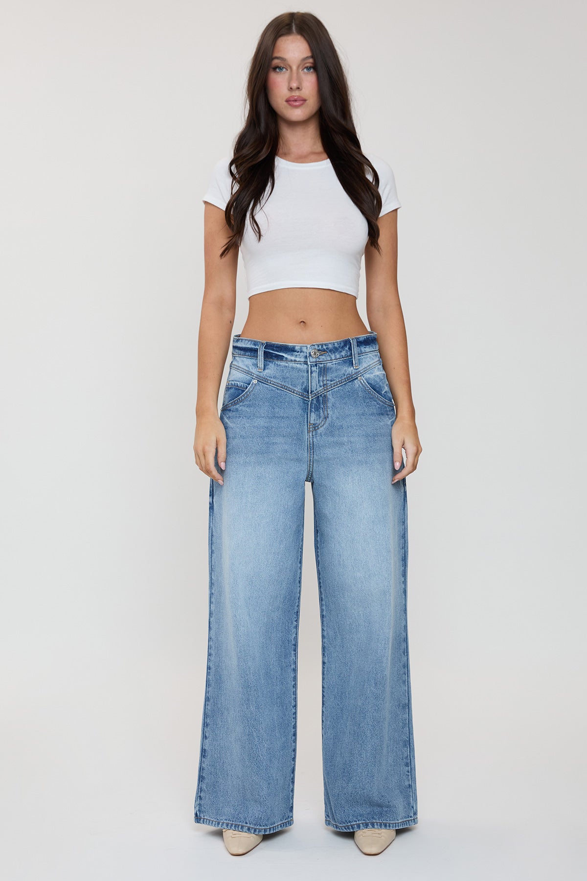 Relaxed Extra Baggy Wide Leg Jeans