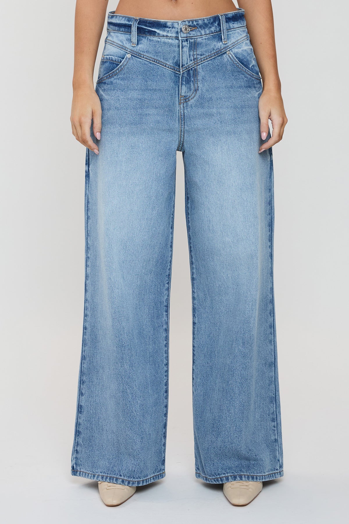 Relaxed Extra Baggy Wide Leg Jeans