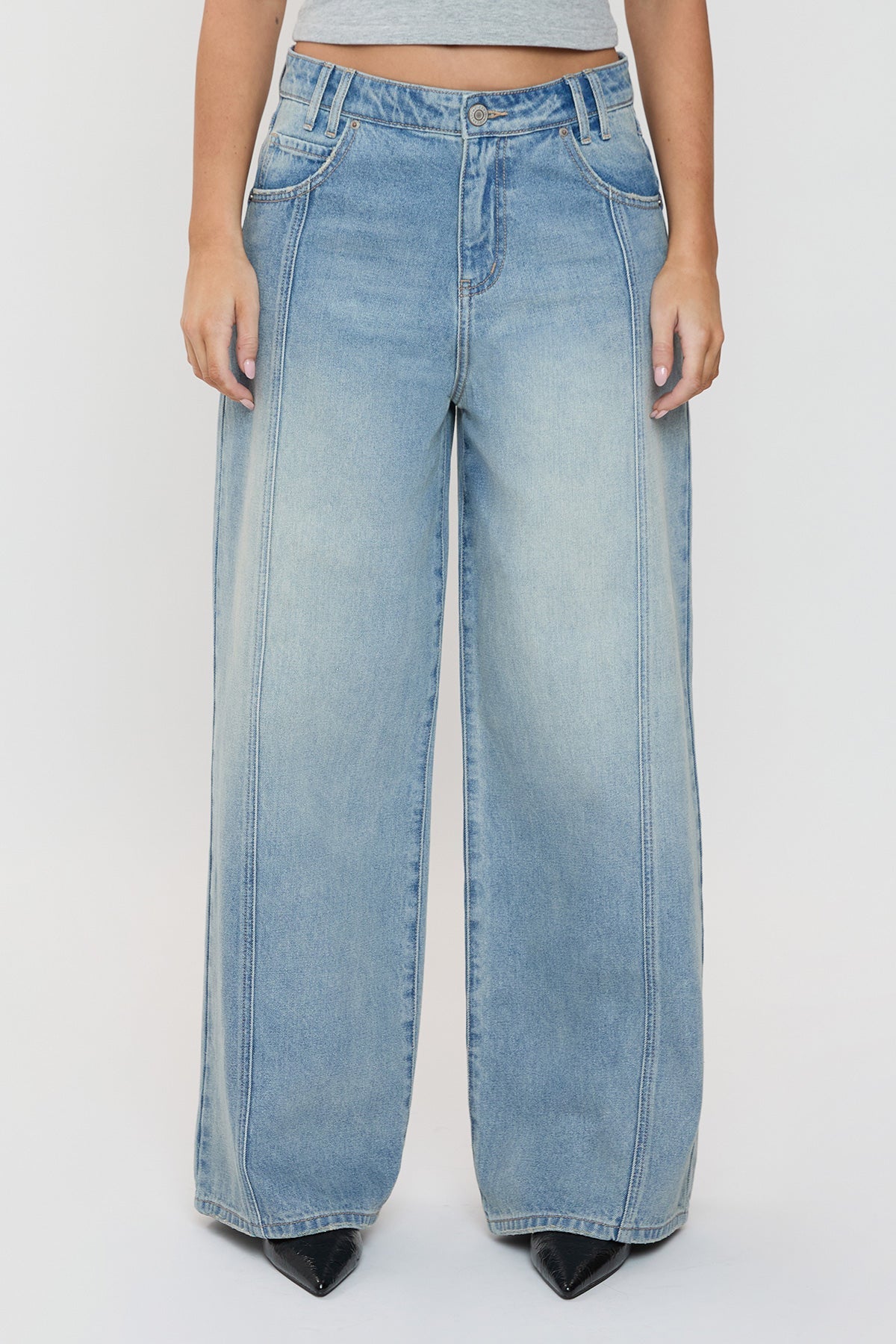 Relaxed Extra Baggy Wide Leg Jeans