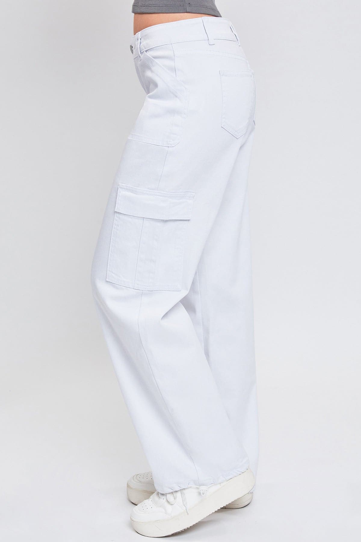 Cargo Jeans with Bungee Hem