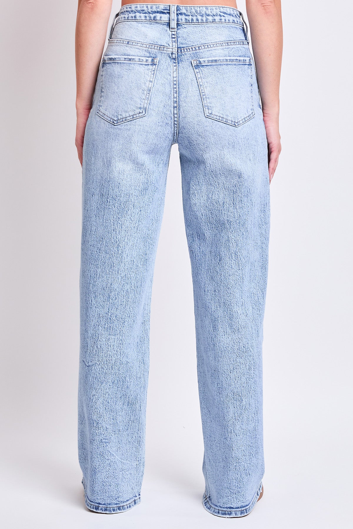 Luxe Bella High Rise Wide Leg Jeans