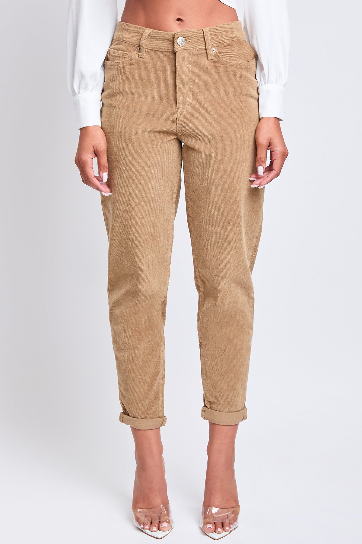 Corduroy Mom Fit Pants