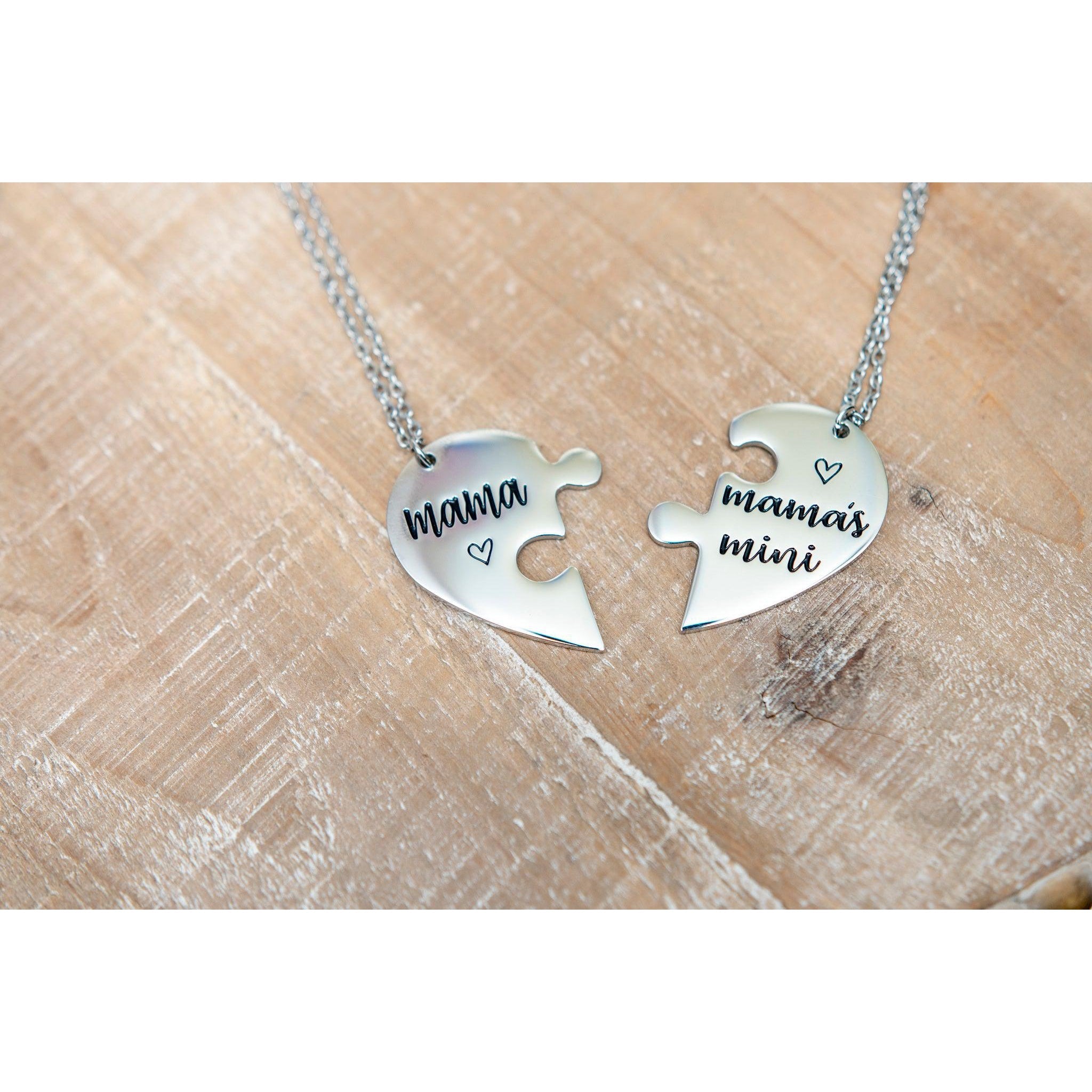 Mama and Mini Necklaces (Love you More)