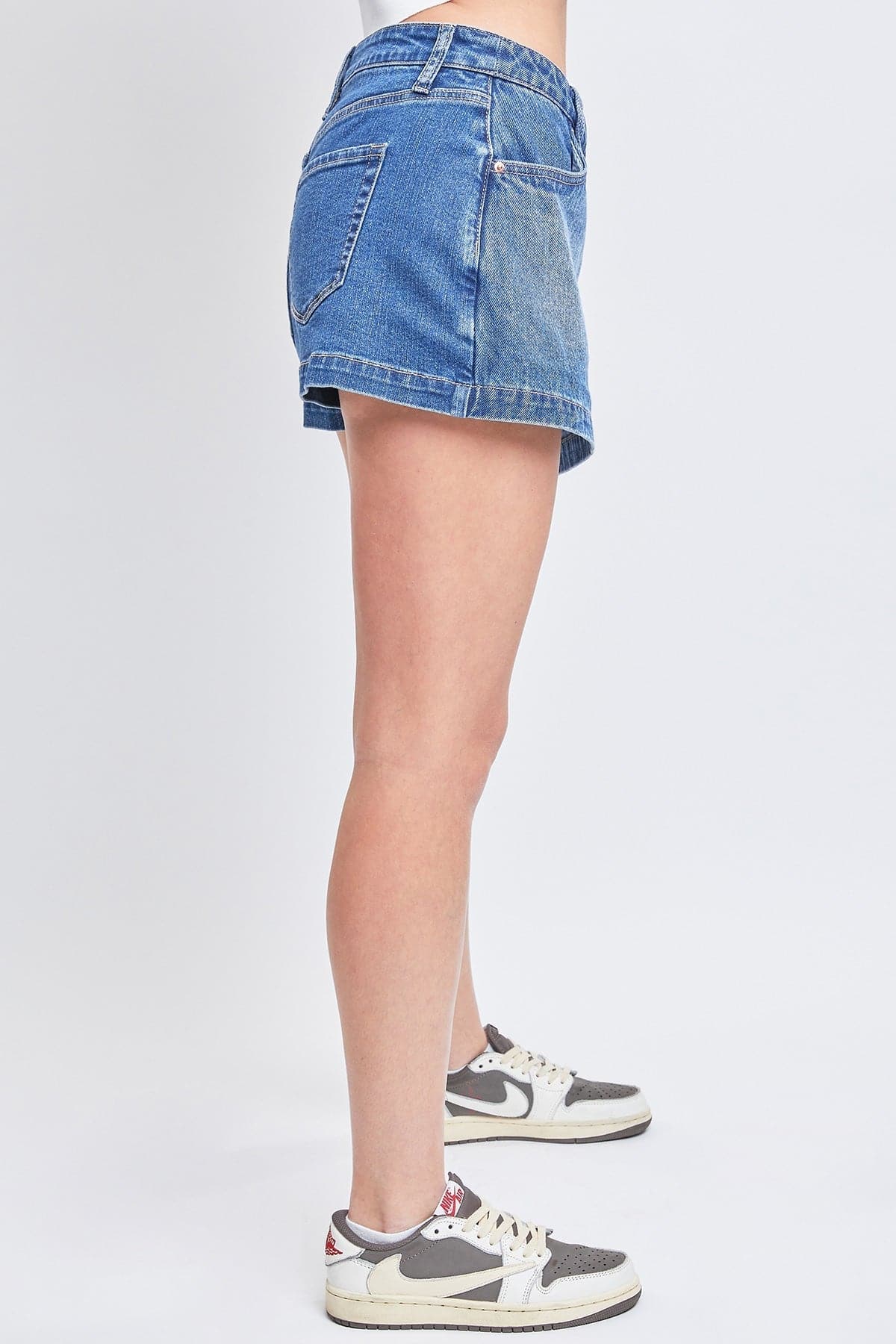 Denim Wrap Skort
