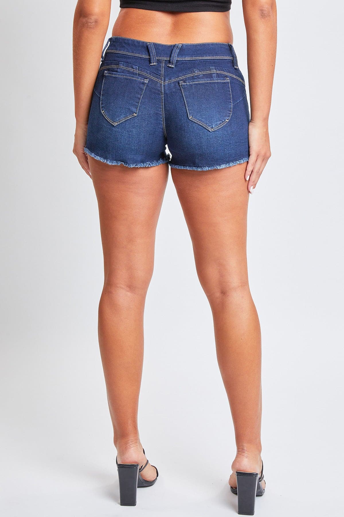 Low Rise WannaBettaButt Frayed Shorts