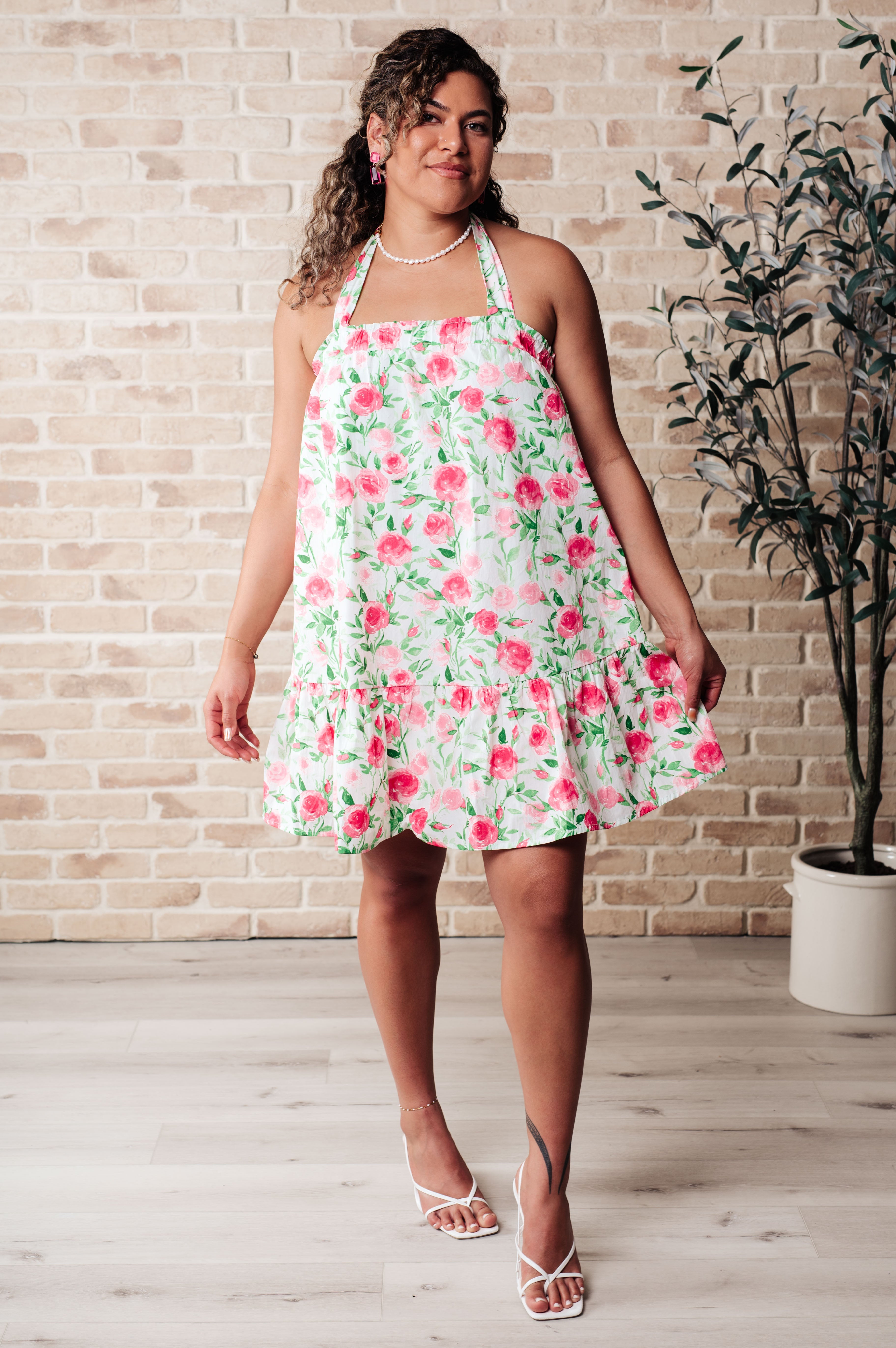 Soul Tied Floral Dress