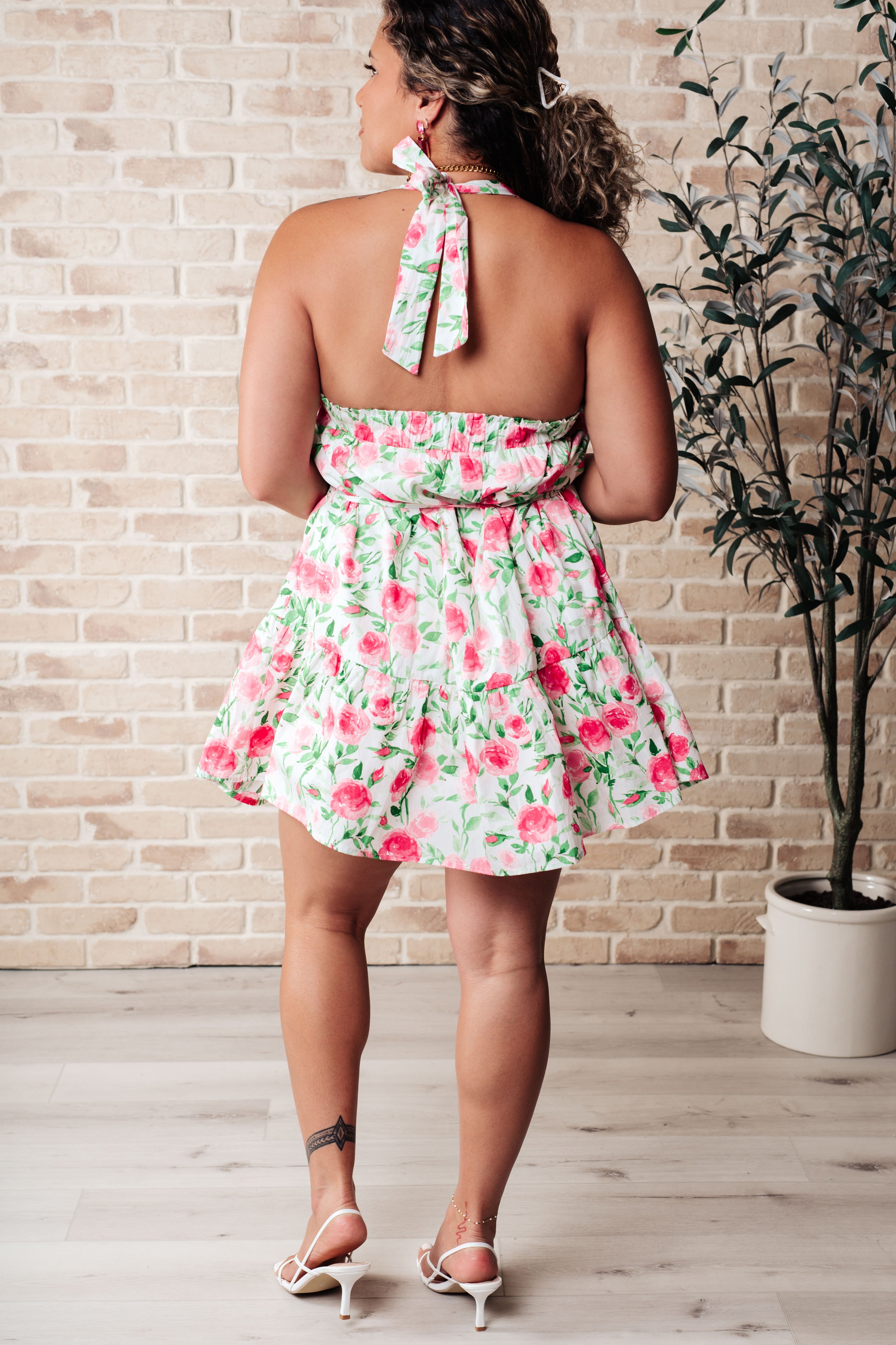 Soul Tied Floral Dress